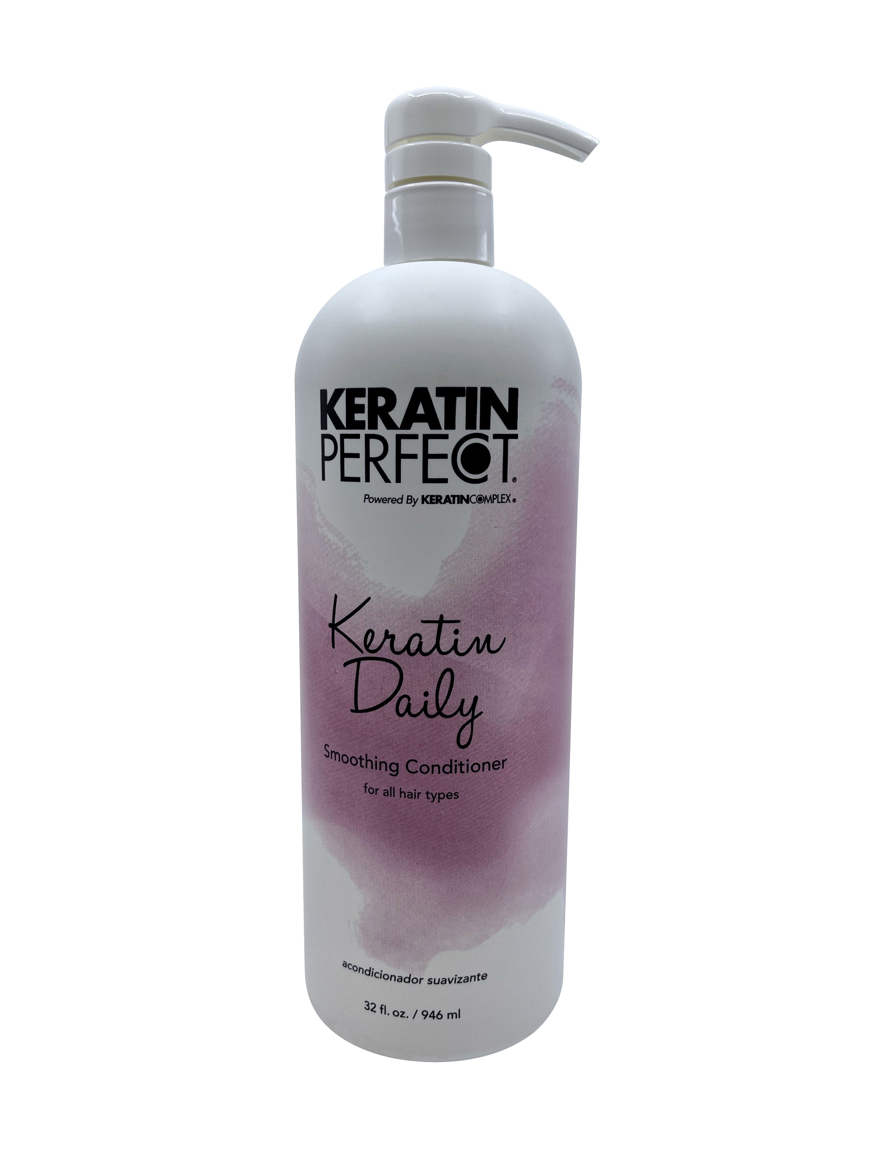 Keratin Perfect Keratin Daily Smoothing Conditioner 32 OZ