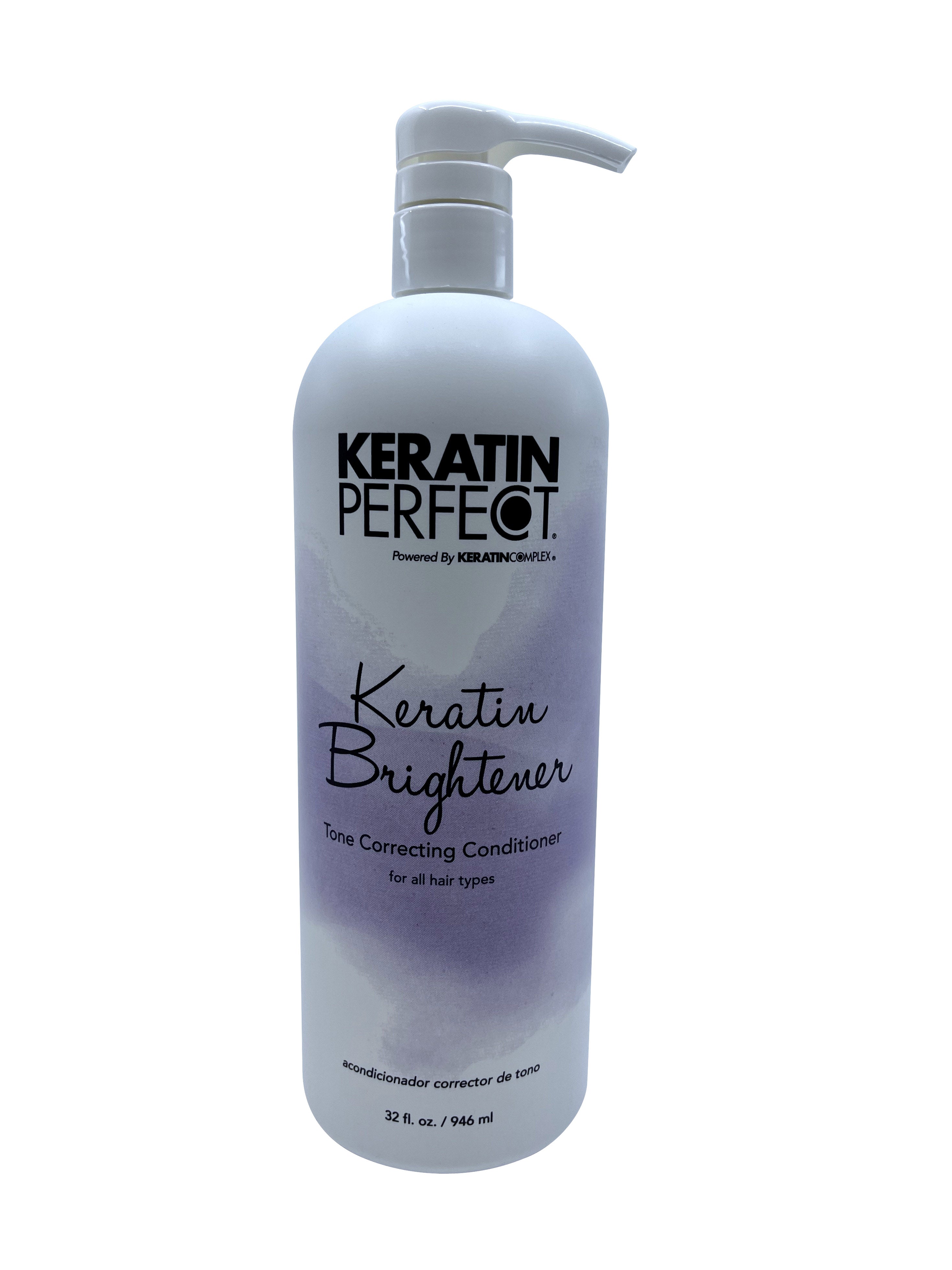 Keratin Perfect Keratin Brightener Tone Correcting Conditioner 32 OZ