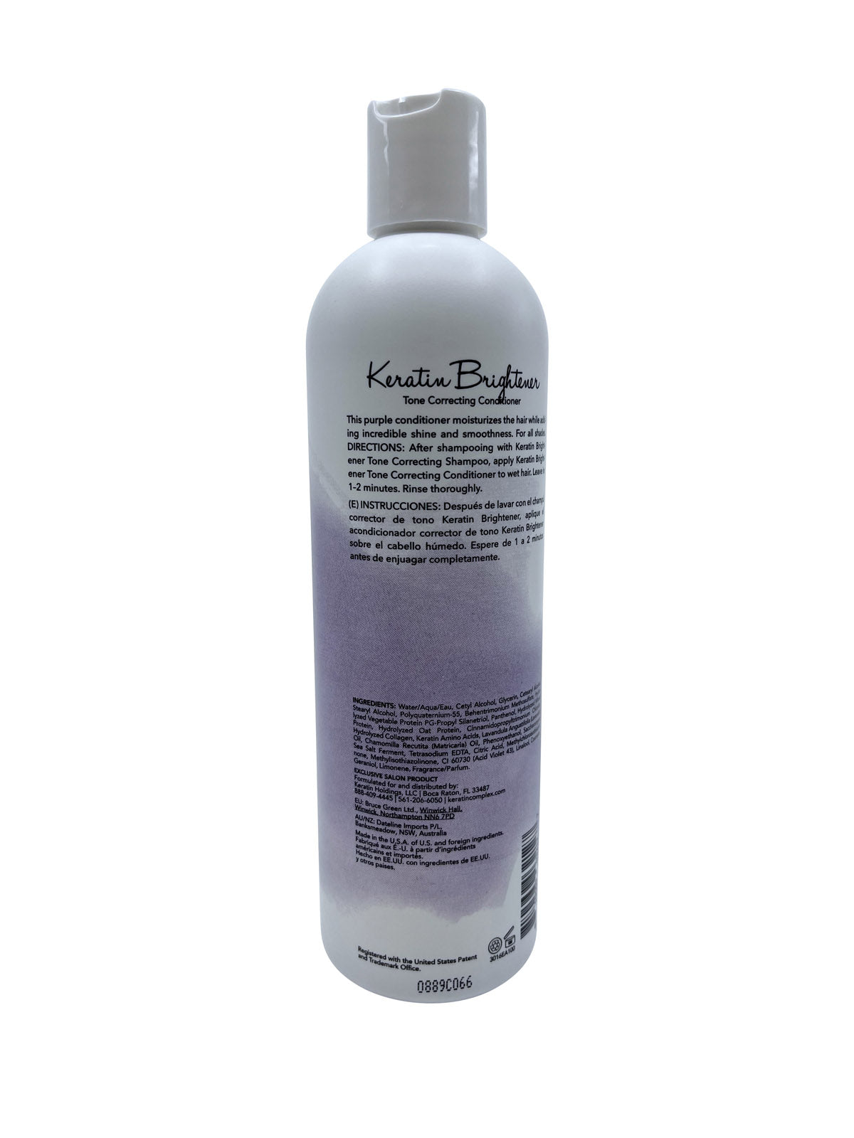 Keratin Perfect Keratin Brightener Tone Correcting Conditioner 12 OZ