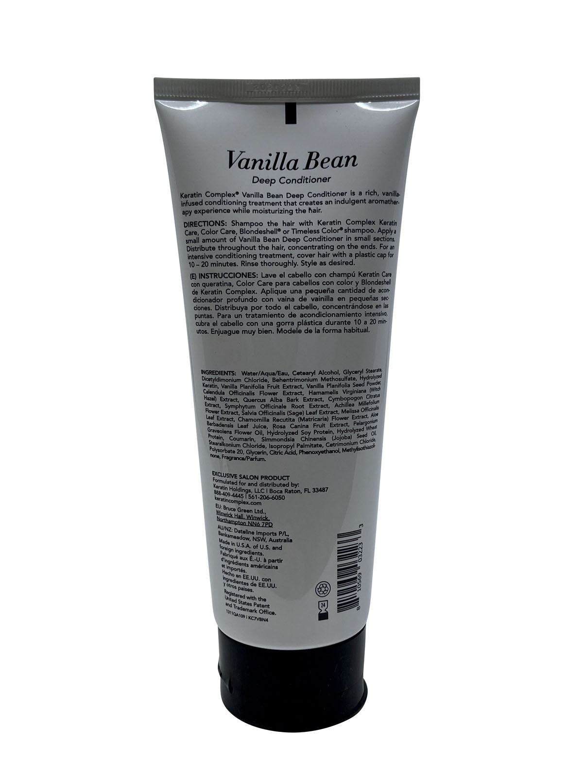 Keratin Complex Vanilla Bean Deep Conditioner 7 OZ