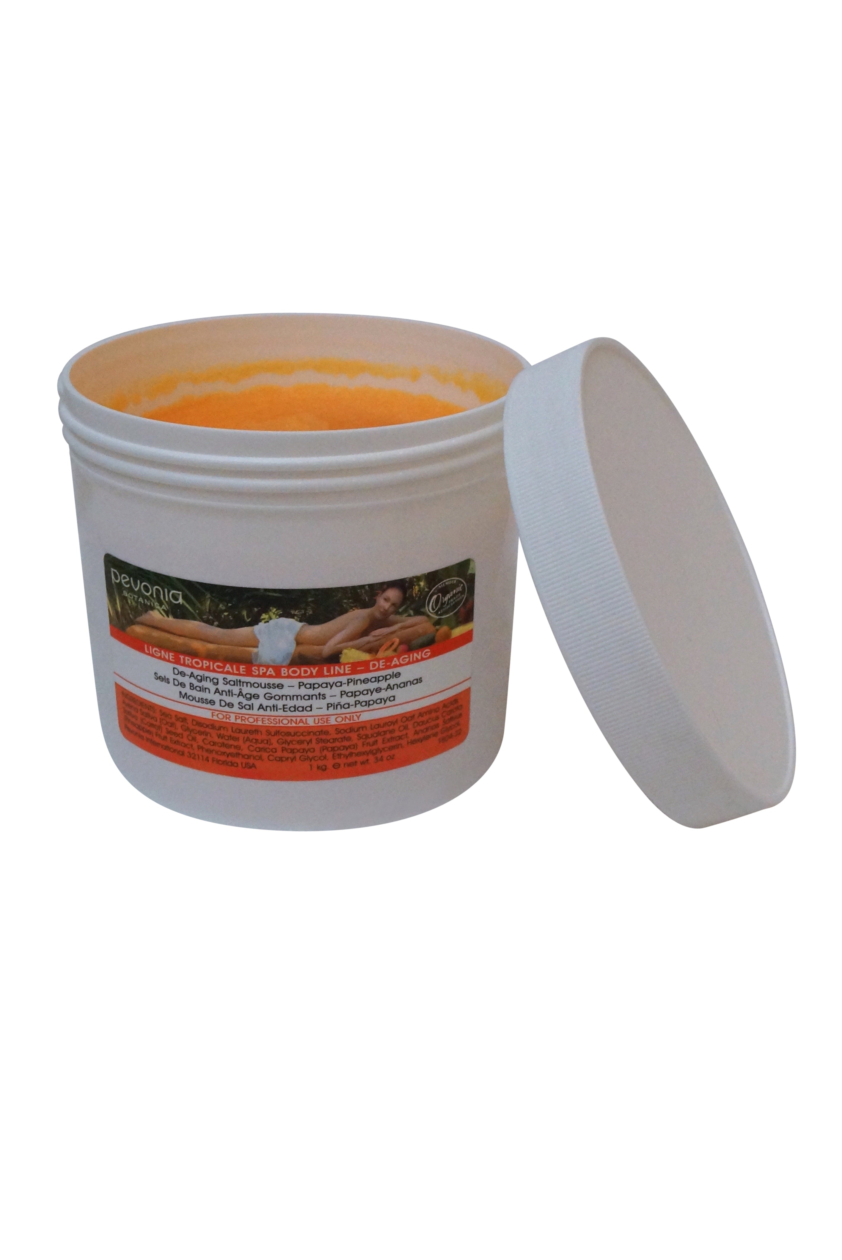 Pevonia Botanica De-Aging Saltmousse Papaya-Pineapple 34 oz