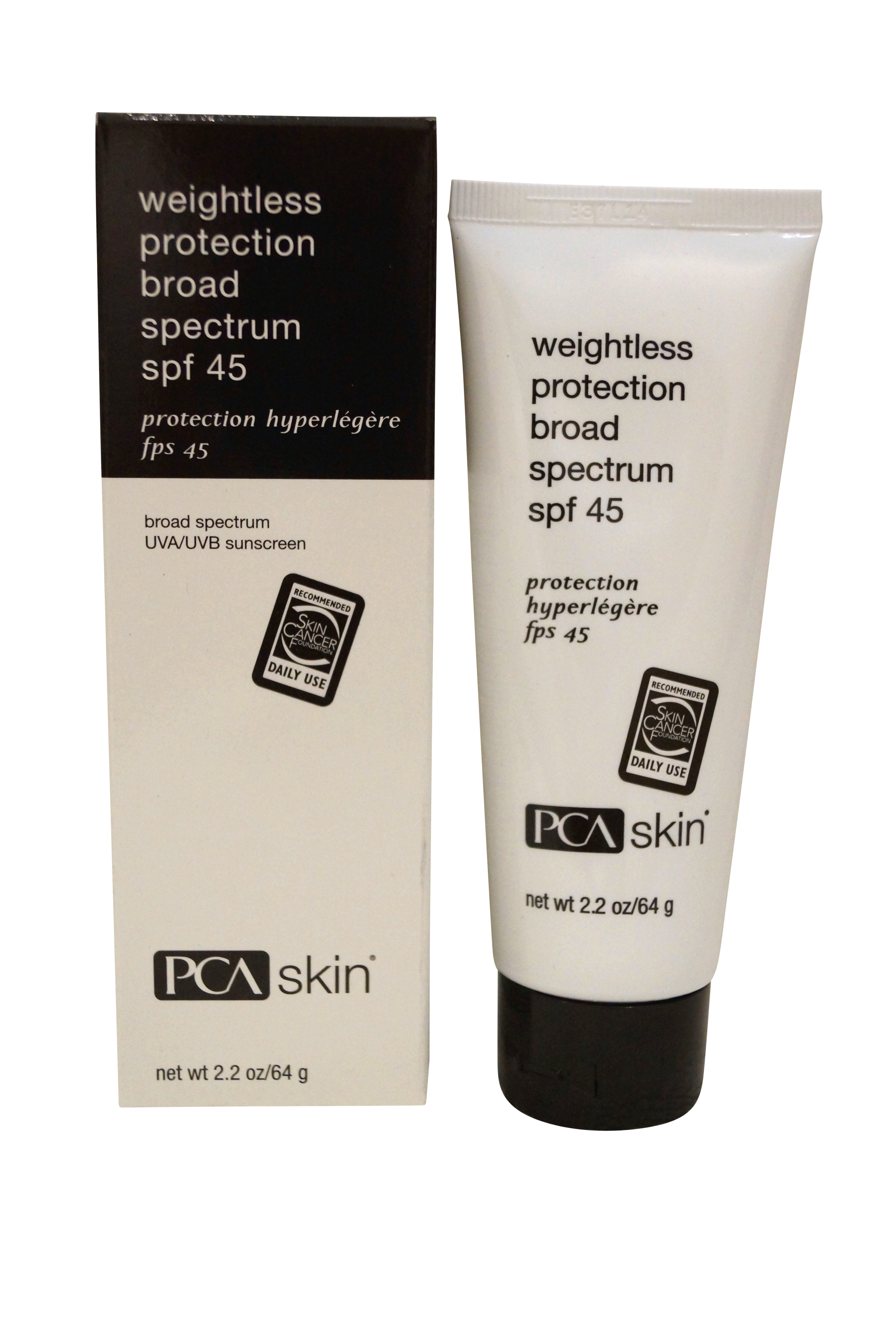 PCA Skin Weightless Protection Broad Spectrum SPF 45 2.2 oz