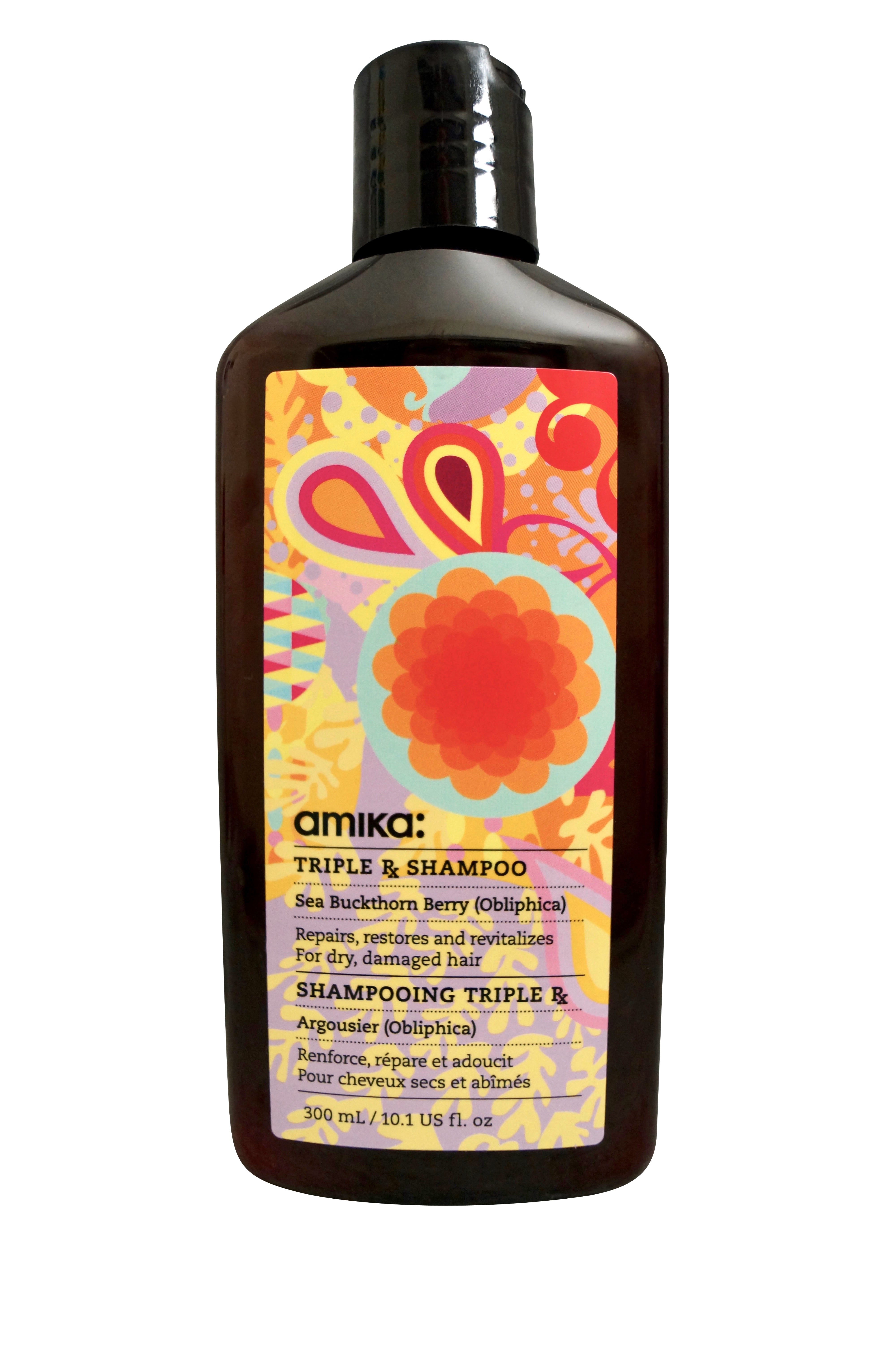 Amika Triple RX Shampoo Dry & Damaged Hair 10.1 OZ
