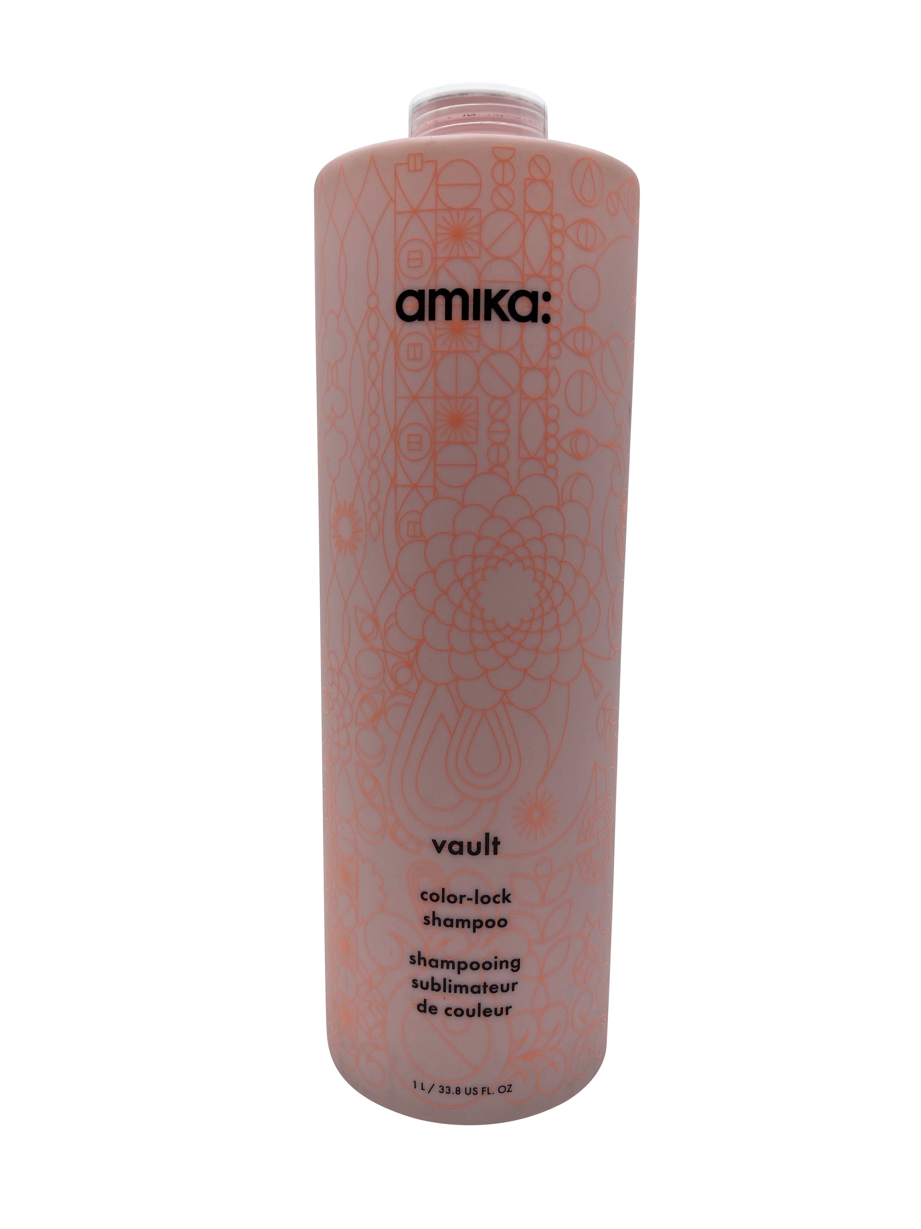 Amika vault color-lock shampoo & conditioner 33.8 fl oz each good