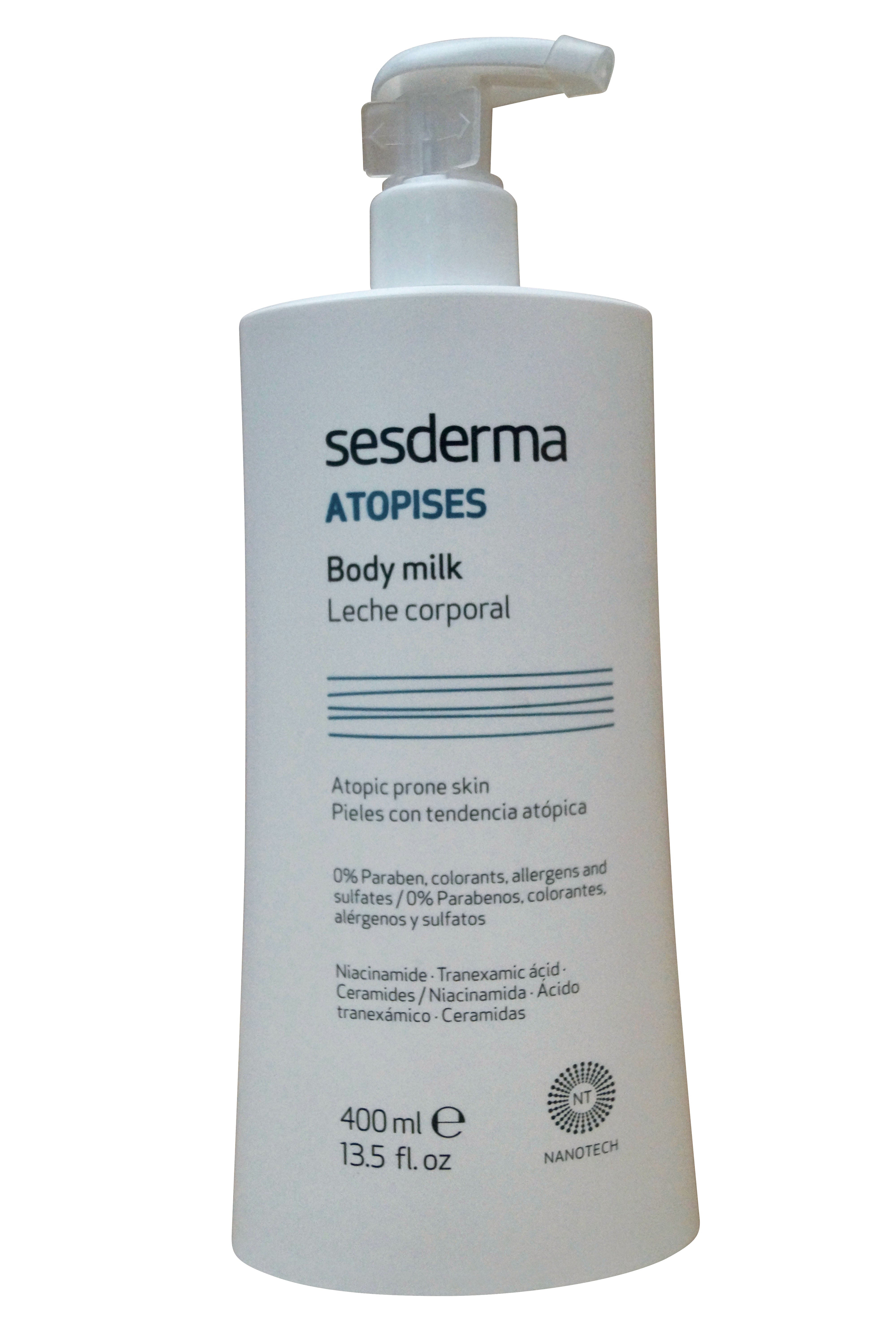 Sesderma Atopises Body Milk Atopic Skin, Dry Skin, Reactive Skin 13.5 OZ