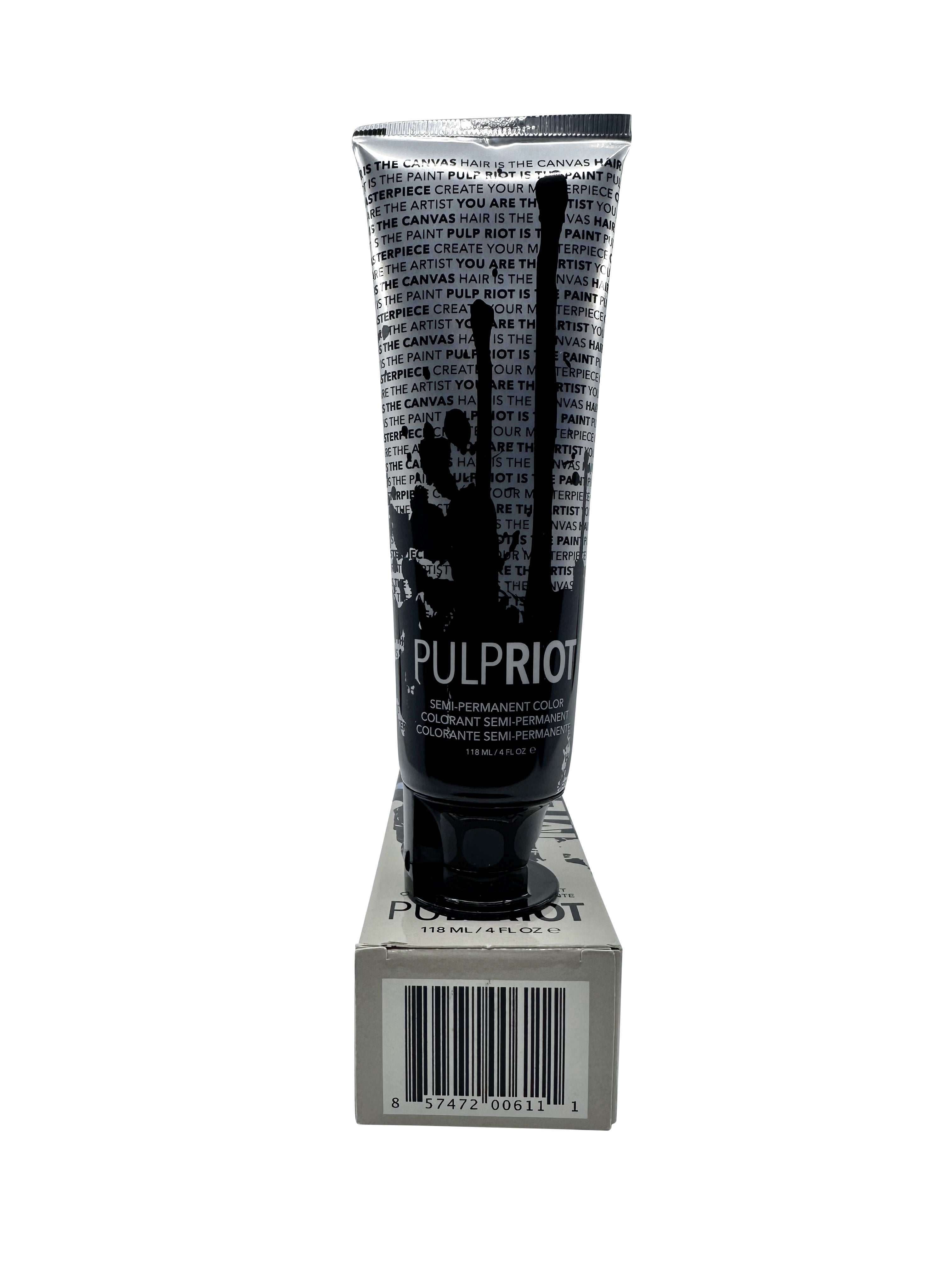 Pulp Riot Semi Permanent Color Mercury Silver Hair Color 4 OZ