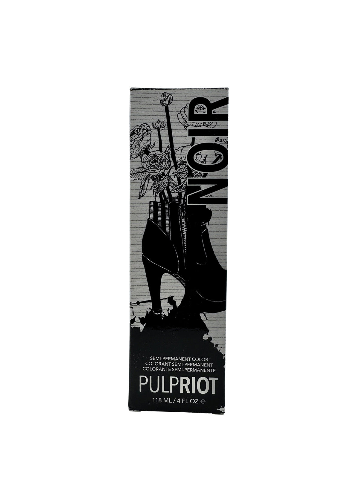 Pulp Riot Semi Permanent Color Mercury Black Hair Color 4 OZ