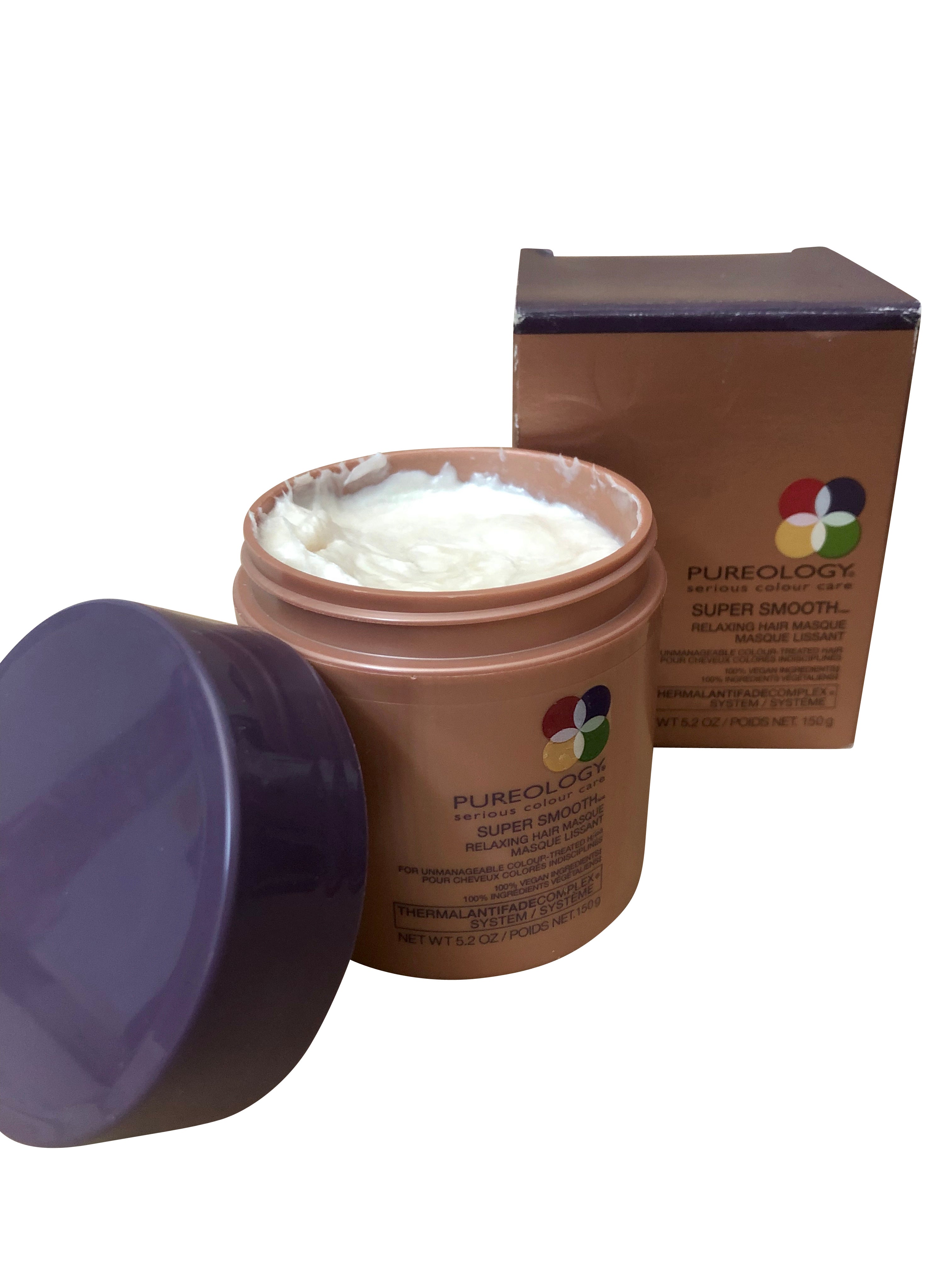 Pureology Super Smooth Relaxing Hair Masque Dry & Unruly Hair 5.2 OZ