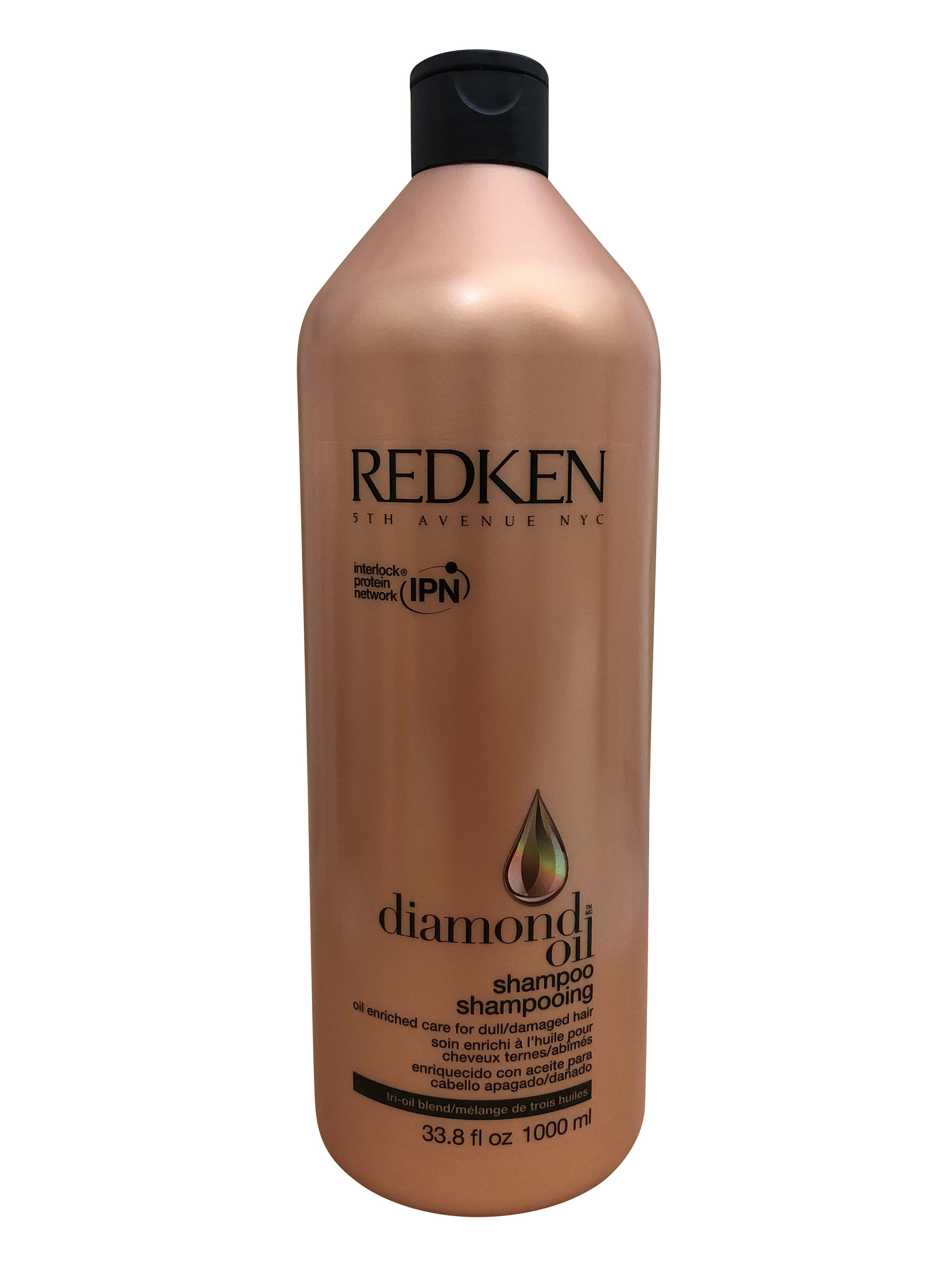 Redken Diamond Oil Shampoo for Damaged Hair 33.8 OZ