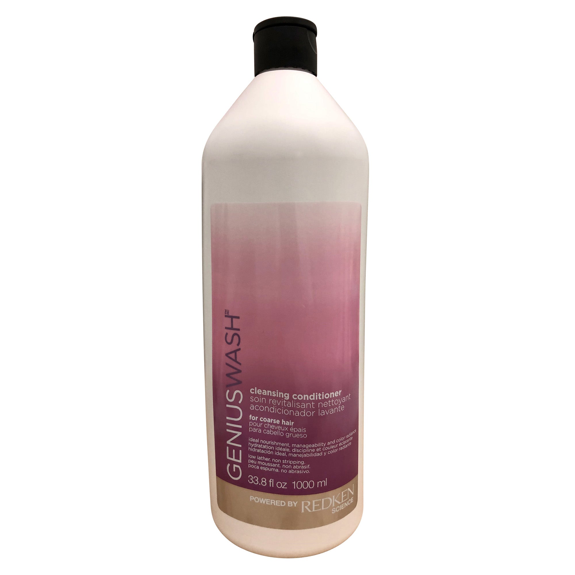 Redken Genius Wash Cleansing Conditioner Coarse Hair 33.8 OZ