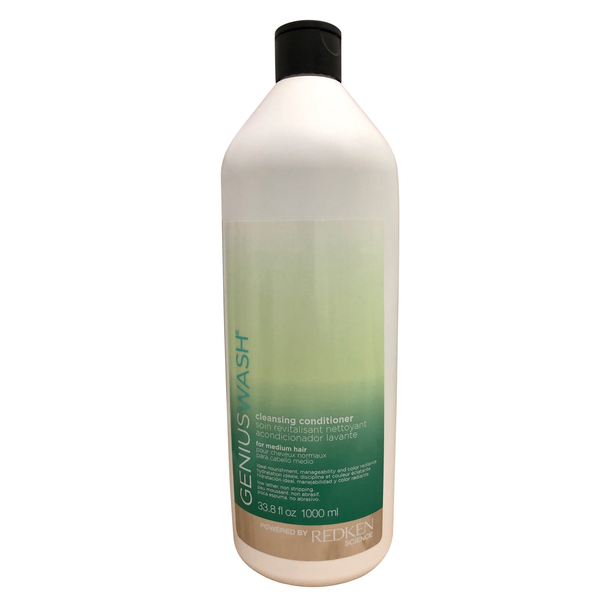 Redken Genius Wash Cleansing Conditioner Medium Hair 33.8 OZ