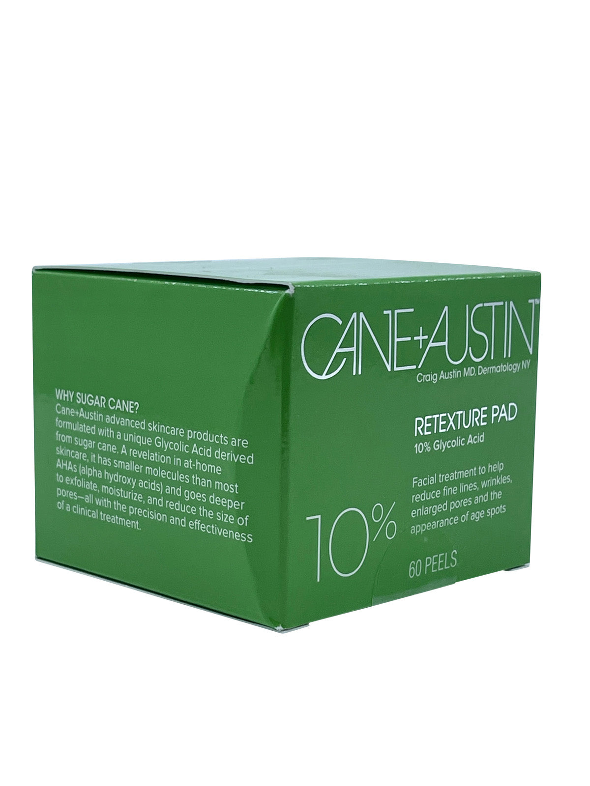 Cane Austin Retexture Pad 10% Glycolic Acid 60 Peels