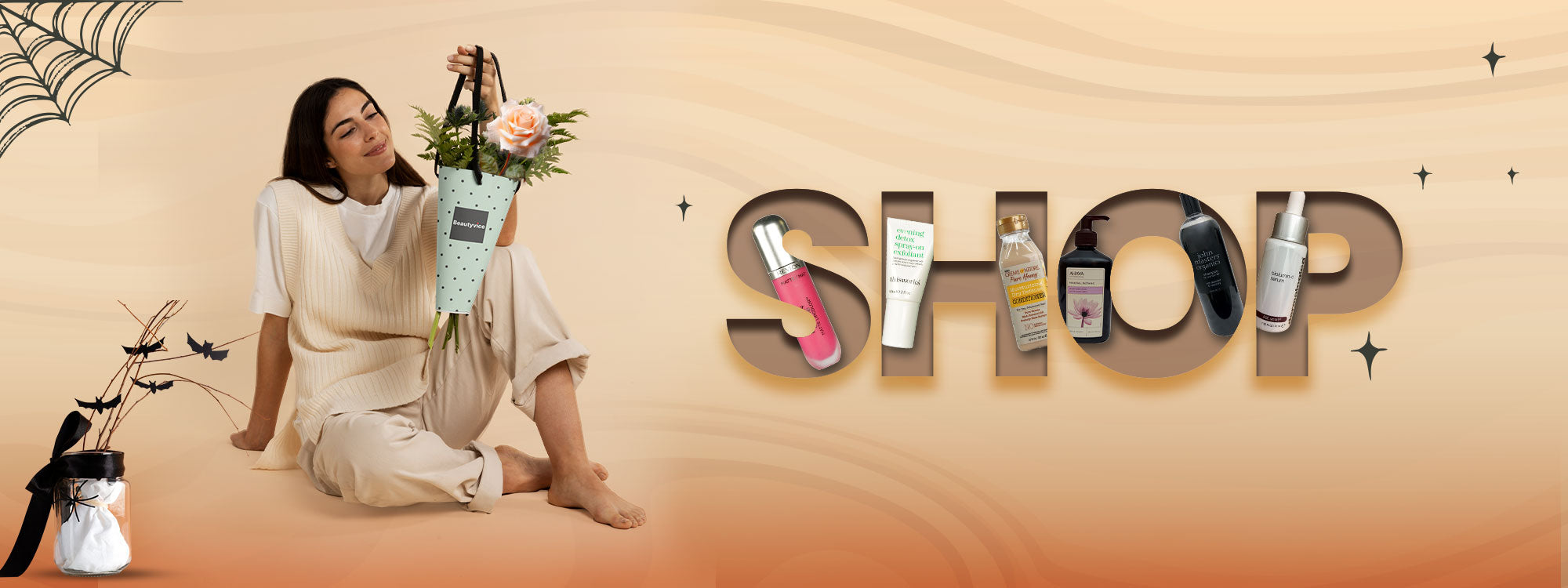 Beautyvice store shop makeup skincare clarins revlond Halloween rugged fit