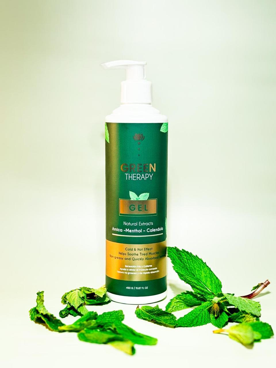 Jema Cosmetics Green Therapy Gel Menthol 15.87 OZ