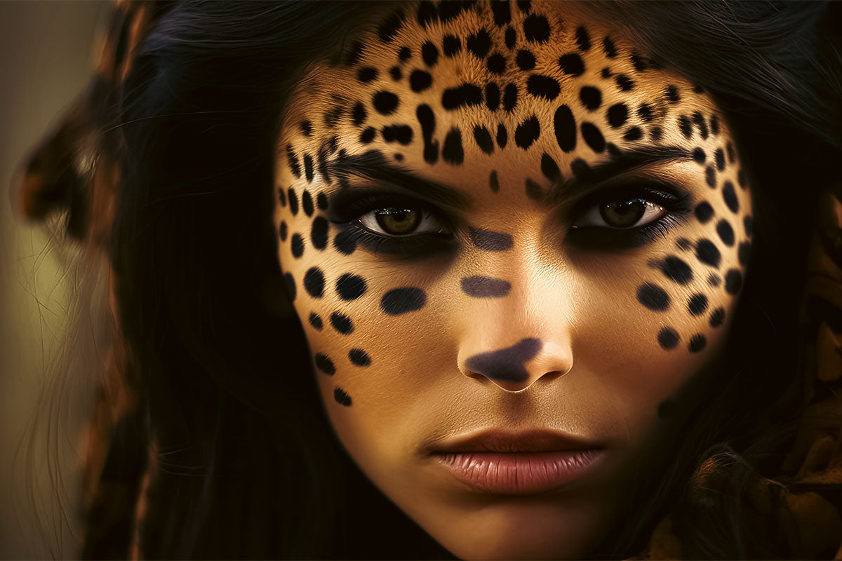 Eyeshadow for Halloween Makeup The Fierce Leopard