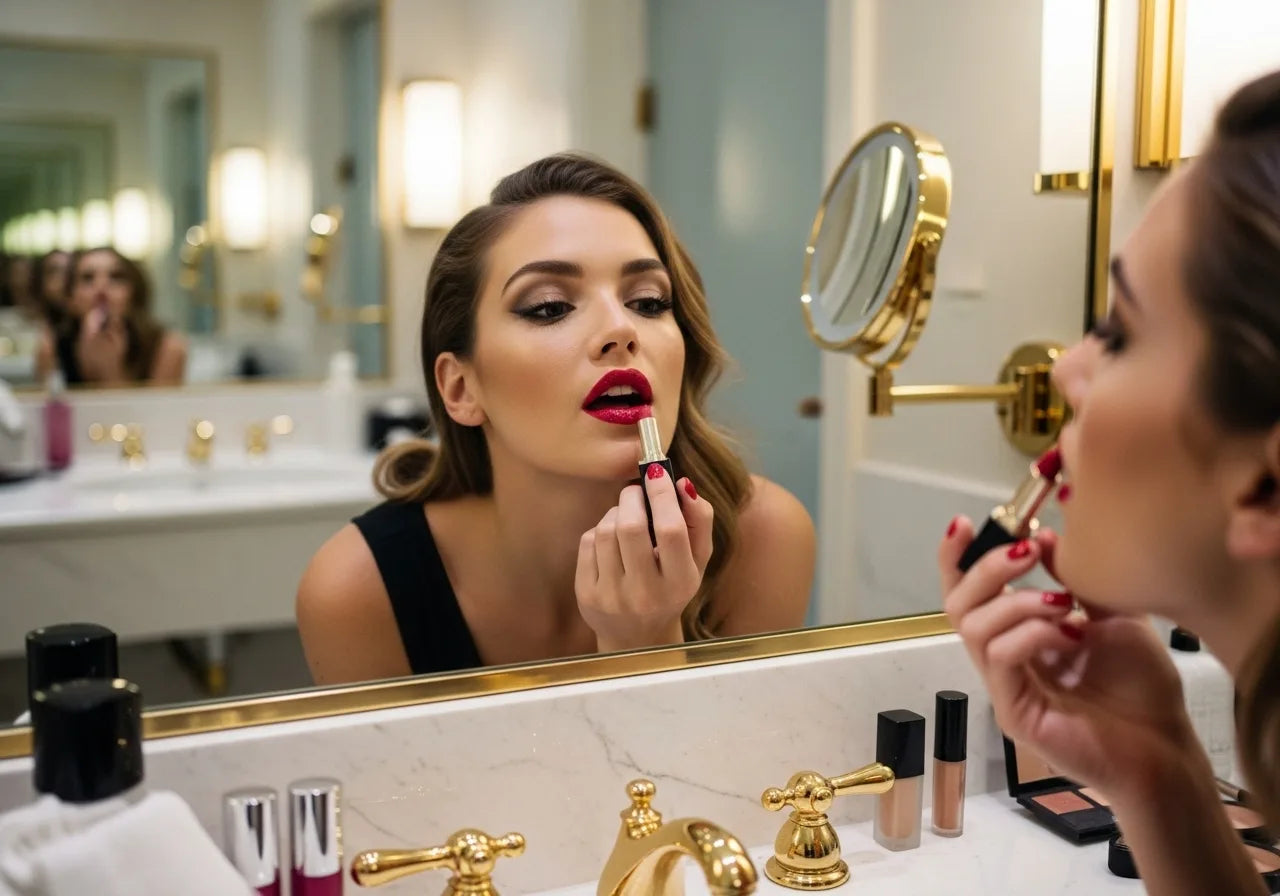 Long-lasting lipstick for parties