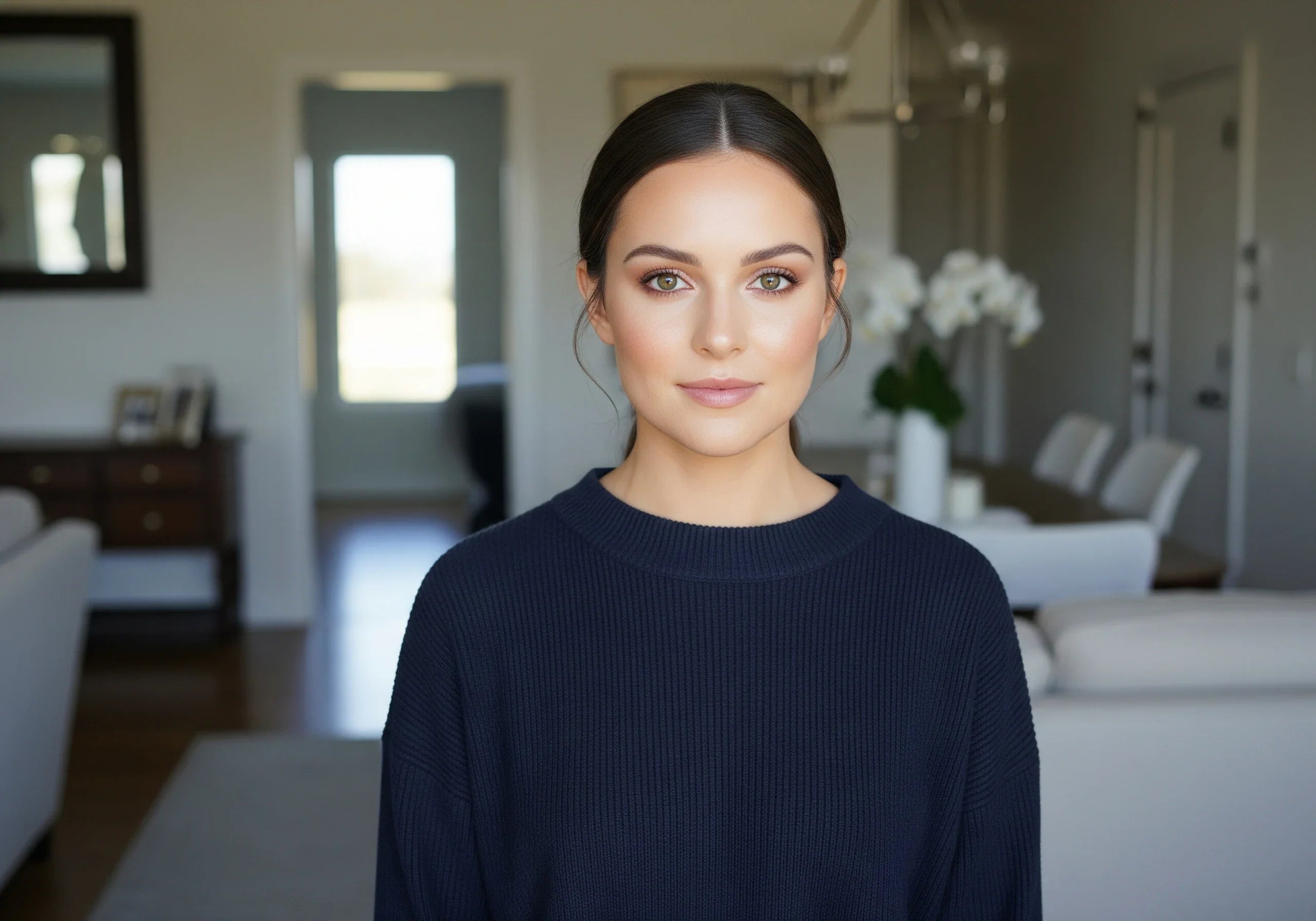 Pearl Skin makeup  Clean Glam aesthetic  Holiday daytime makeup  Cloud Blush technique  Bouche Mordue lips