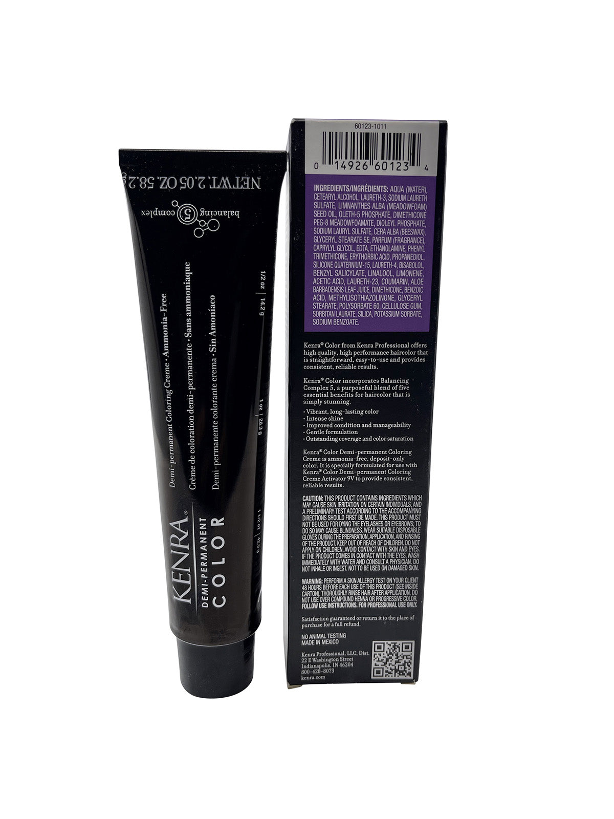 Kenra Demi Permanent Color 2.05 OZ Clear Gloss