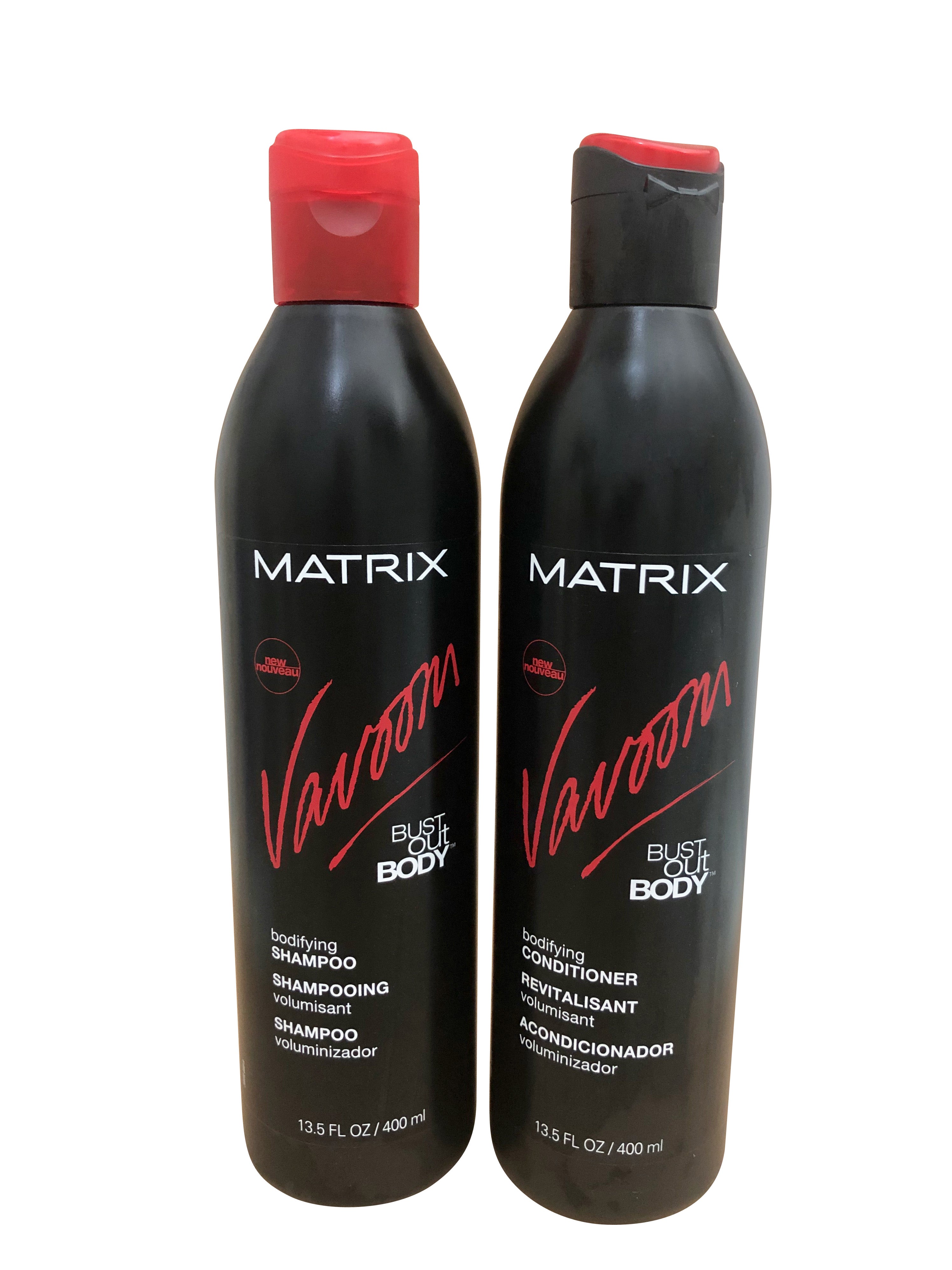 Matrix Vavoom Bust Out Bodifying Shampoo & Conditioner Normal & Fine Hair 13.5 FL. OZ