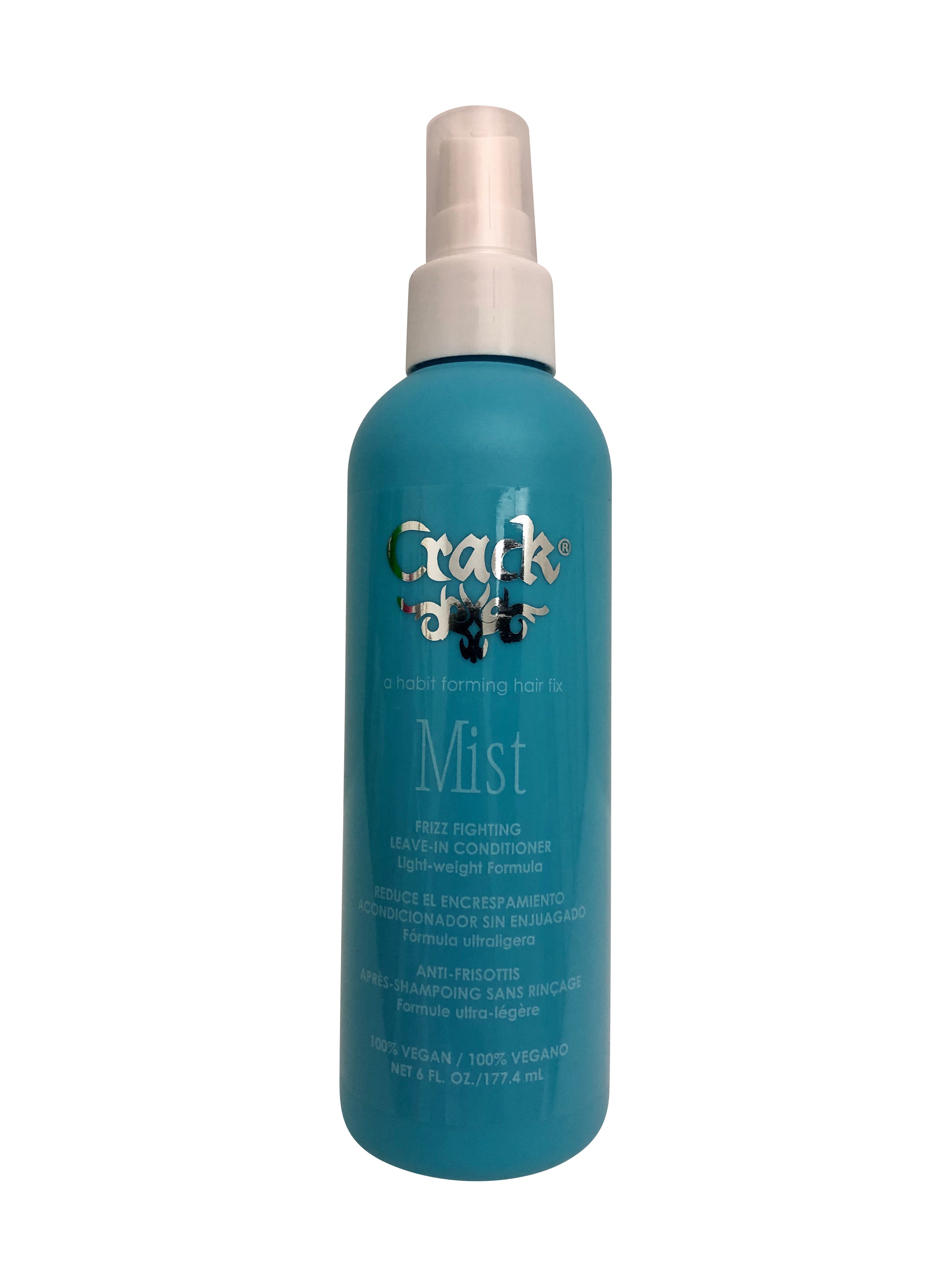 Crack Hair Fix Mist Spray Frizz Fighting Leave In Conditioner 6 OZ