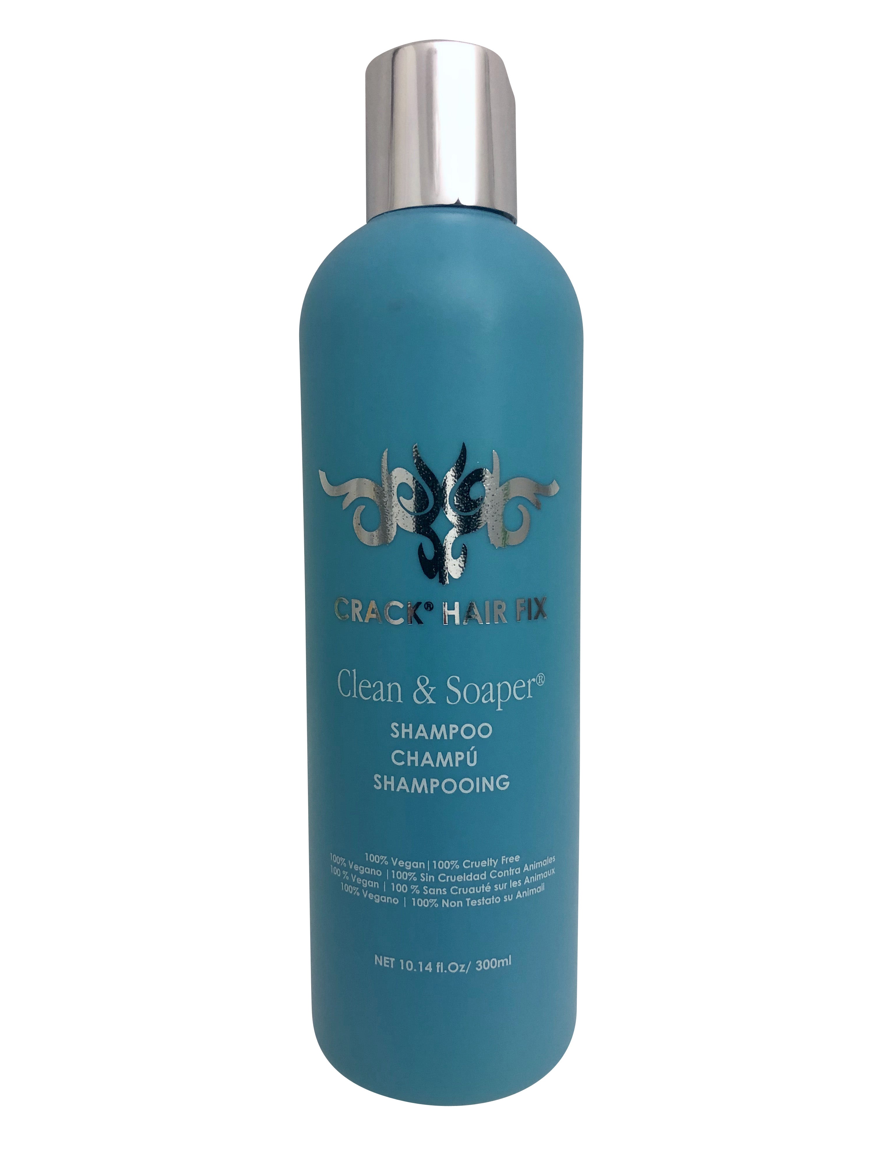 Crack Hair Fix Clean & Soaper Shampoo 10.14 OZ