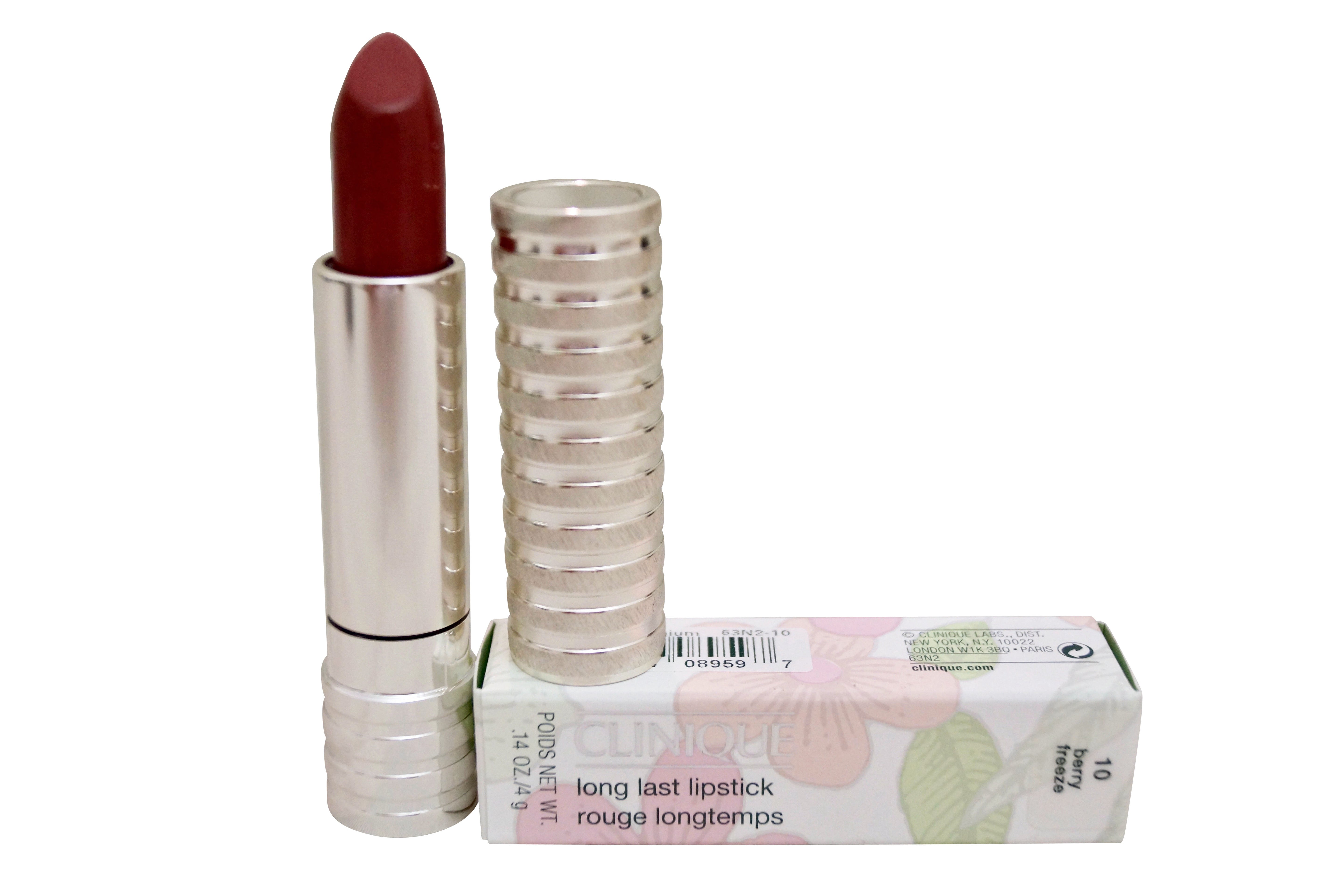 Clinique Long Last Lipstick No. 10 Berry Freeze 0.14 OZ