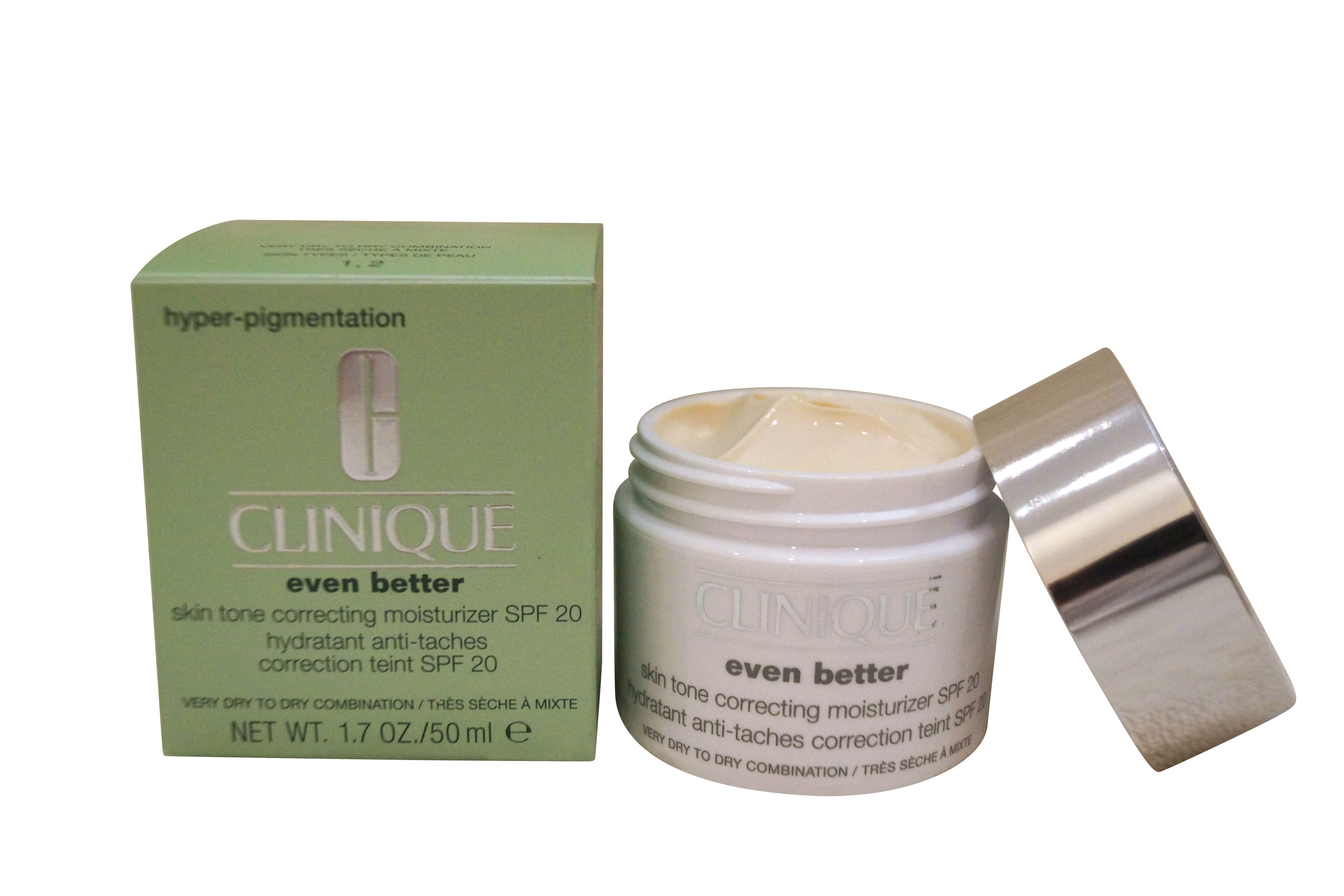 Clinique Even Better Skin Tone Correcting Moisturizer SPF 20 Very Dry to Dry Combination Skin