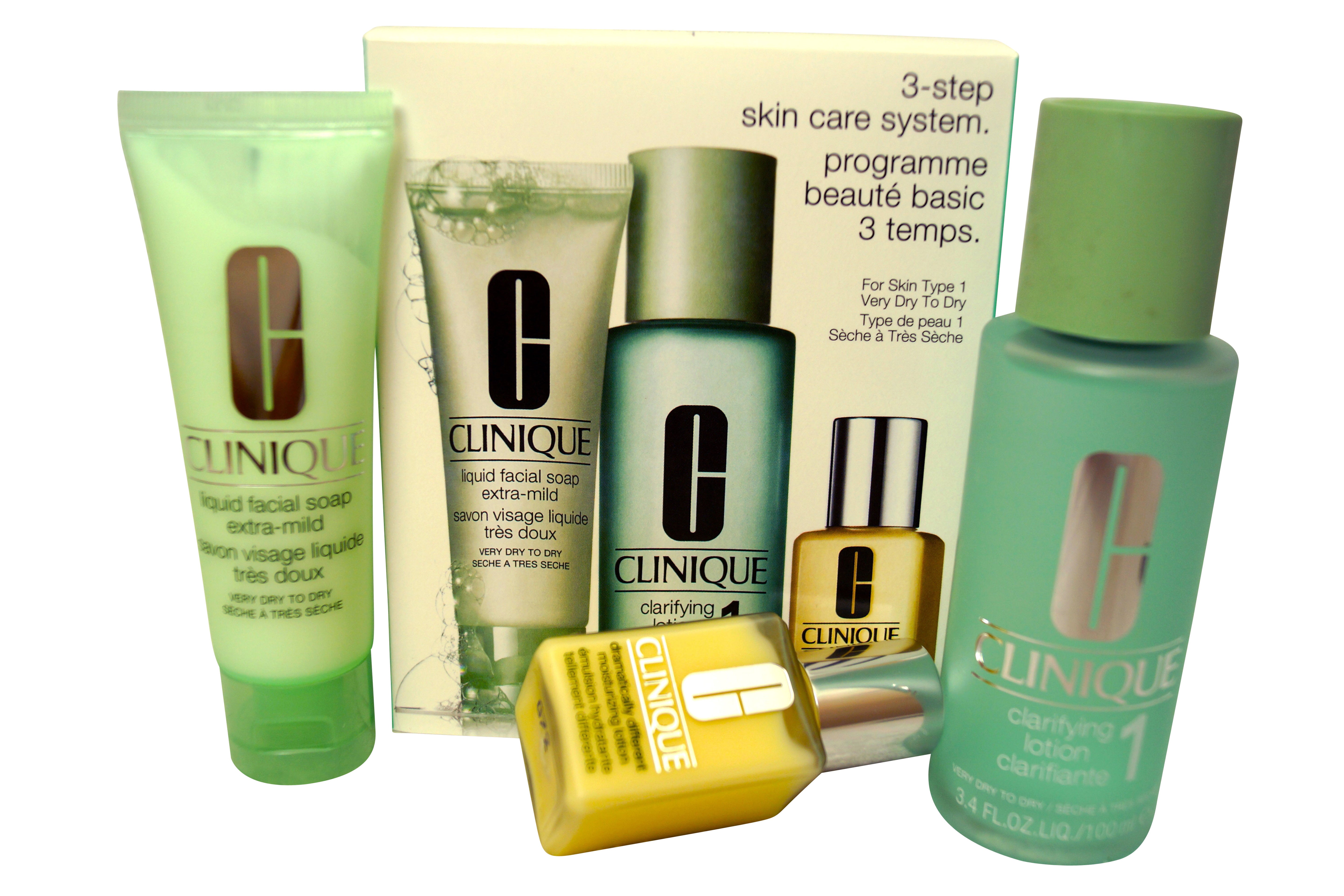 Clinique 3 Step Skin Care System 1 Dry to Very Dry Skin