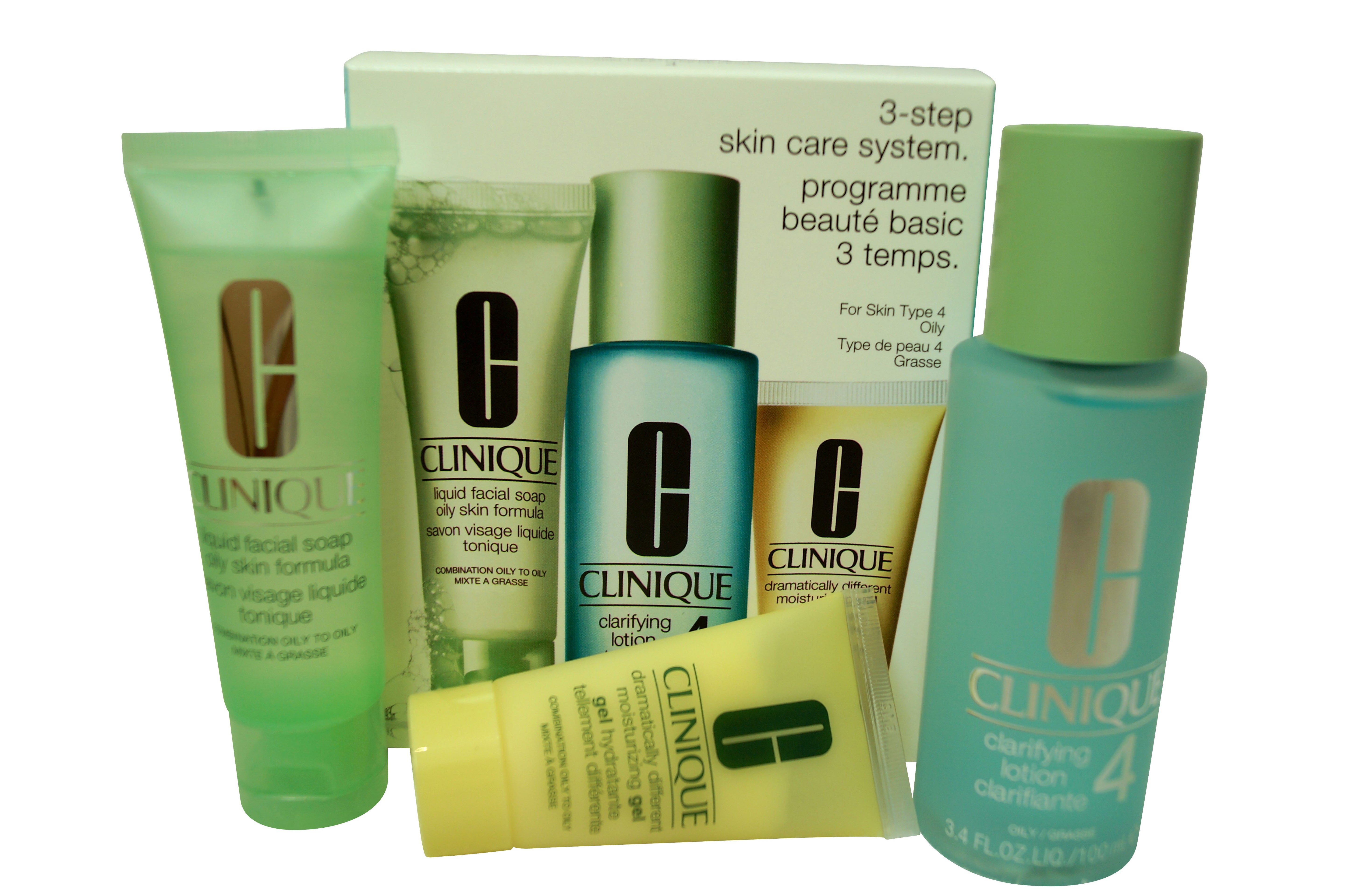 Clinique 3 Step Skin Care System Number Four Oily Skin