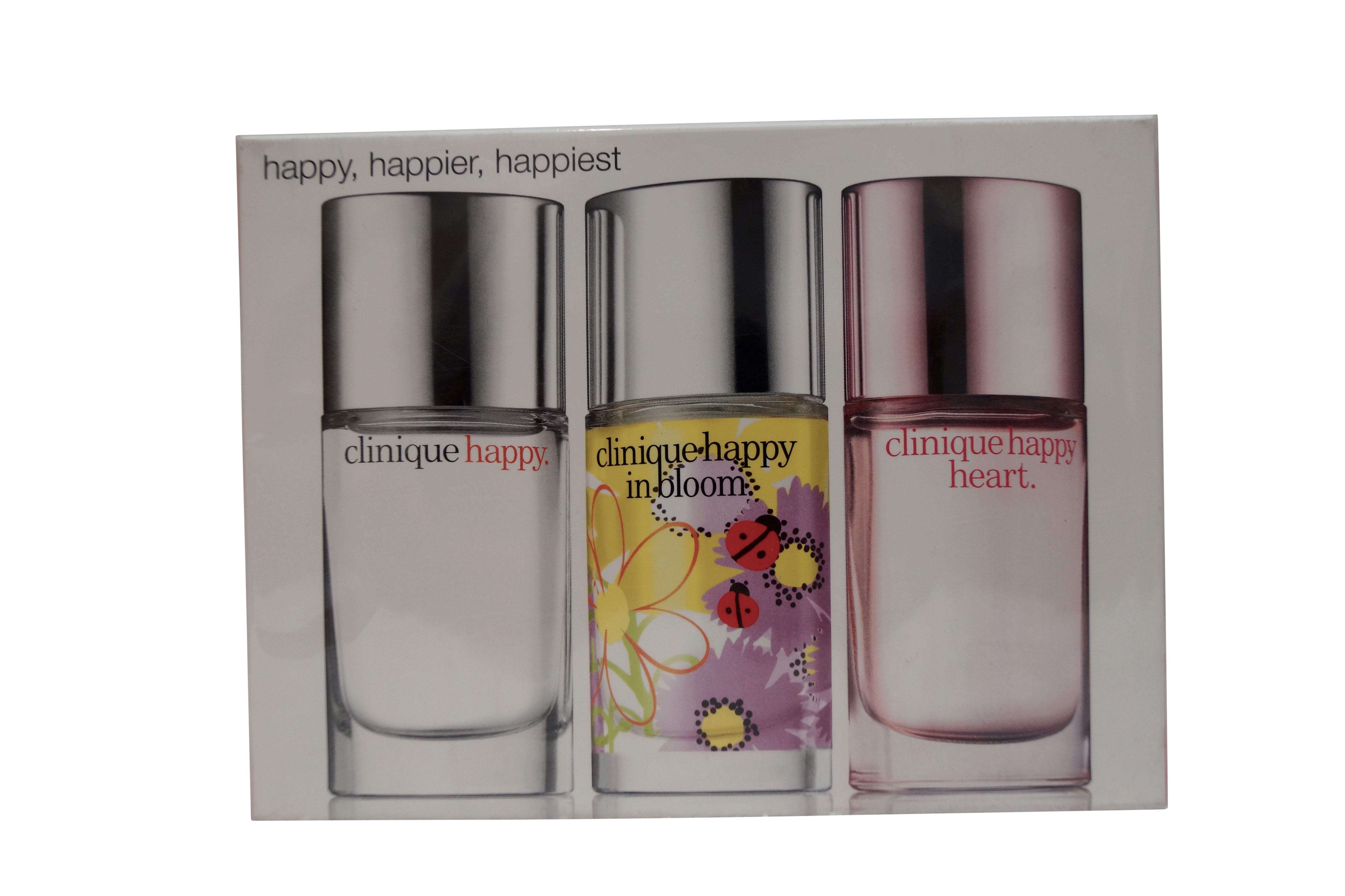 Clinique Happy Miniature Set Lady Bug Design Bottle included