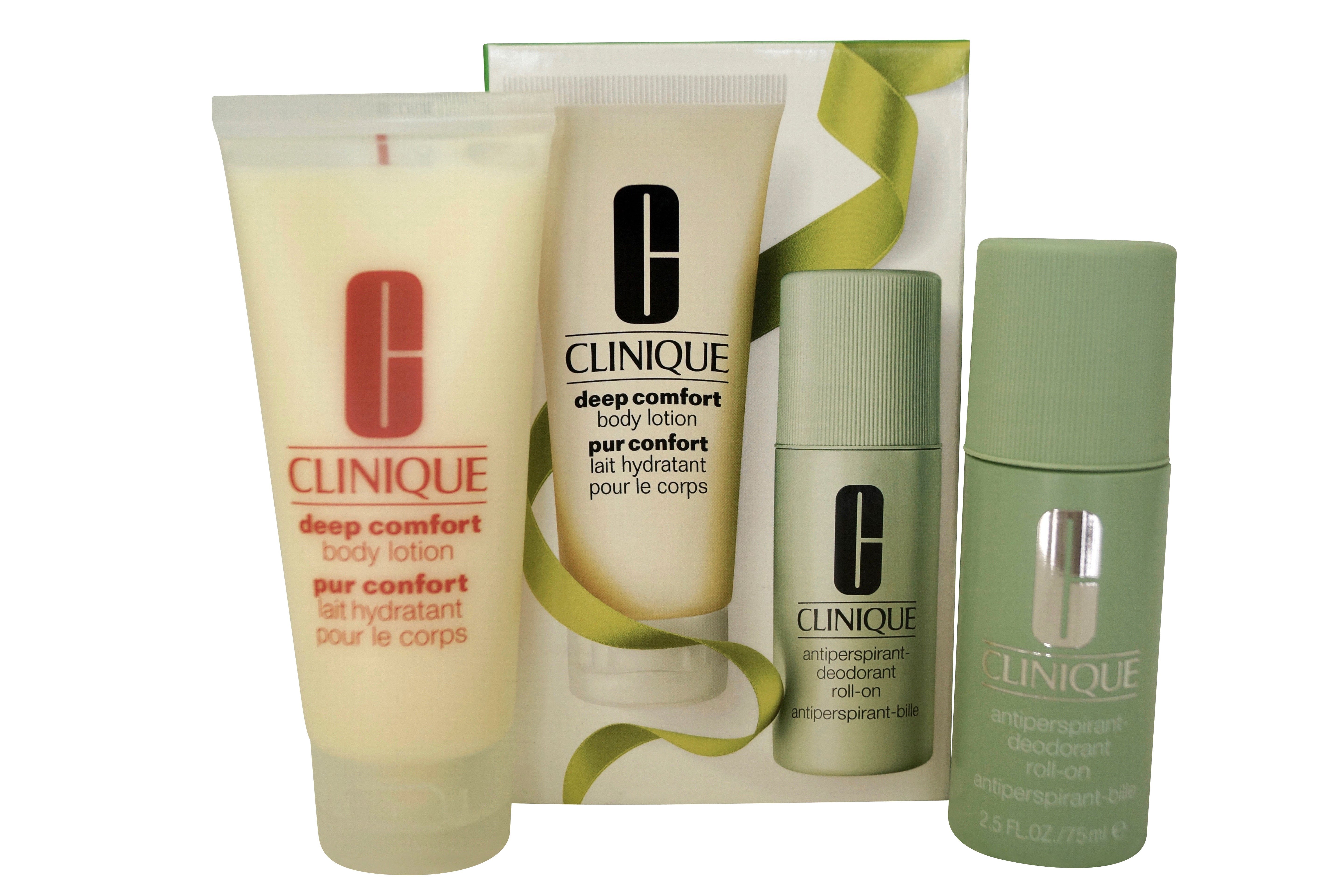 Clinique Deep Comfort Body Lotion & Deodorant Set