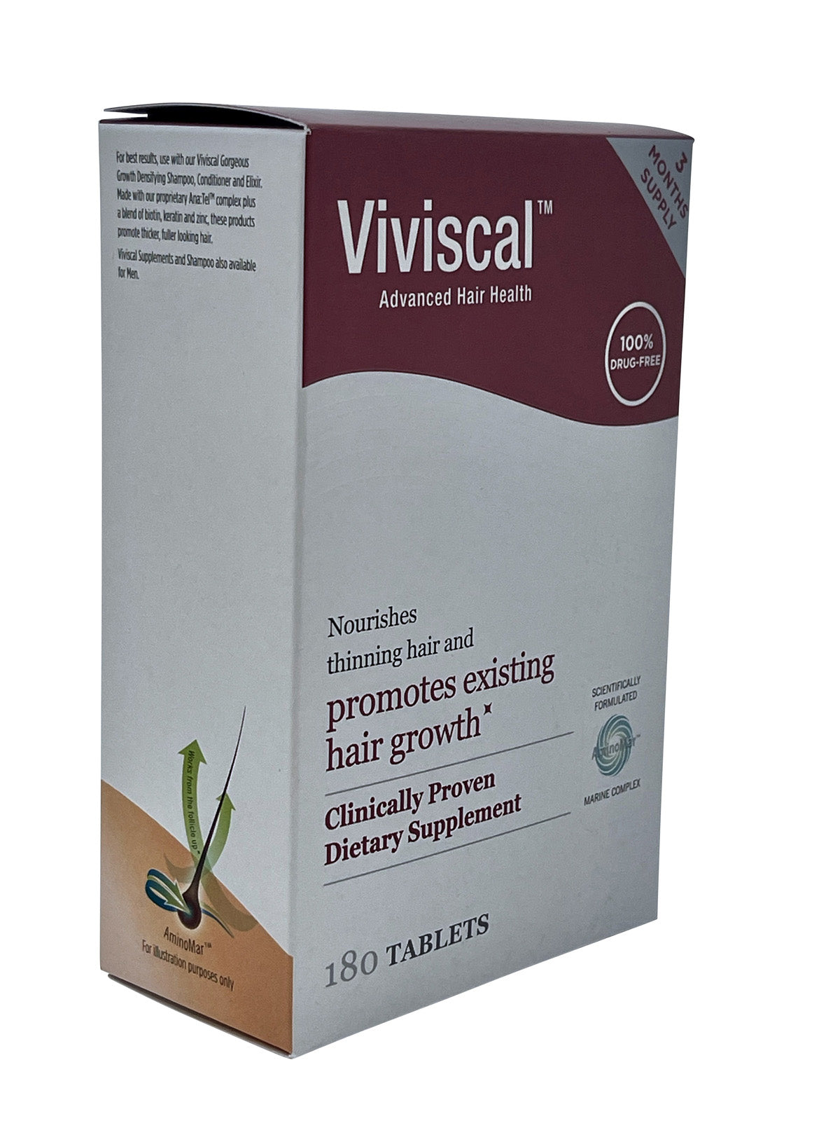 Viviscal Advanced Hair Health 180 Tablets