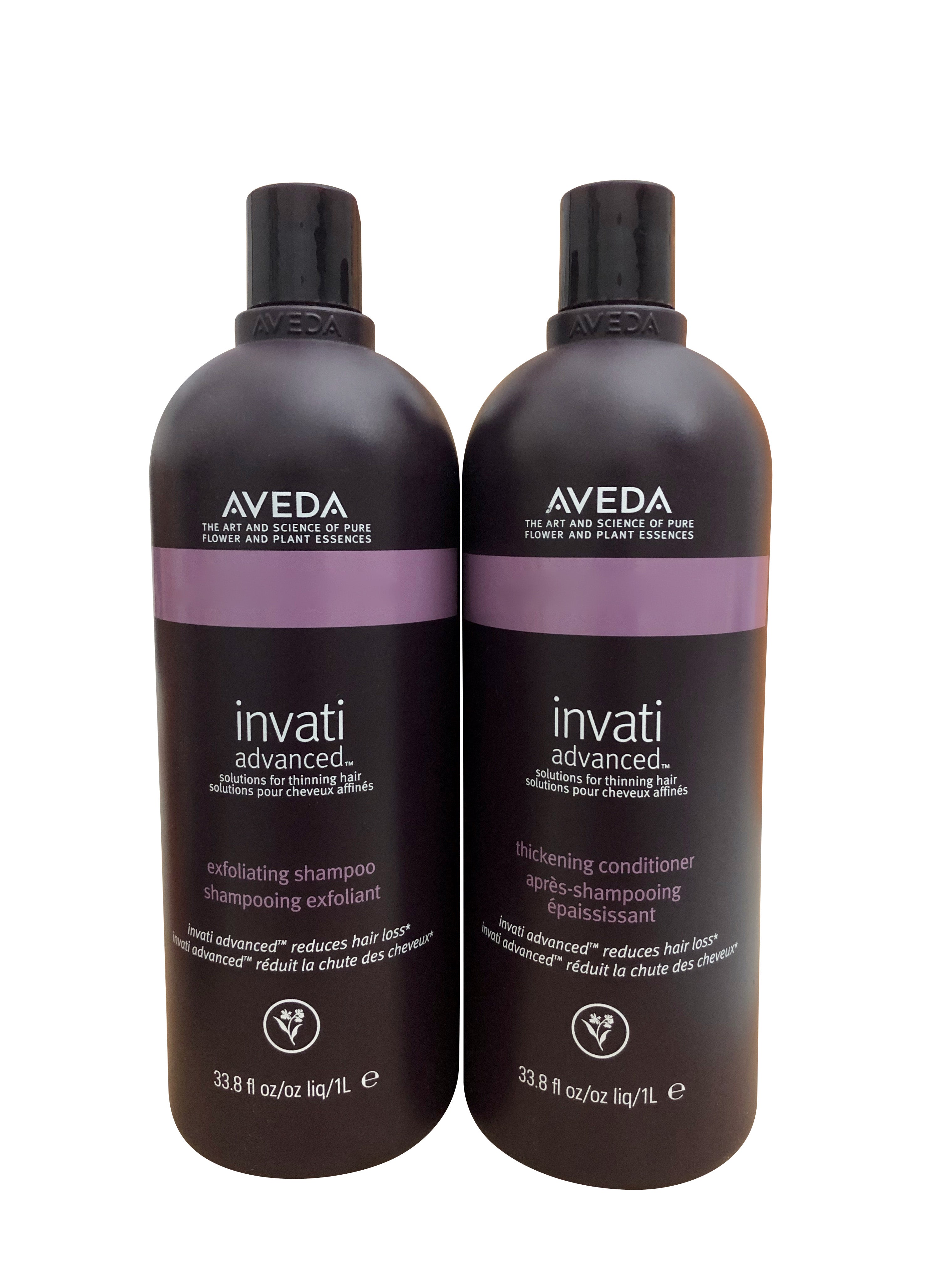 Aveda Invati Advanced Exfoliating Shampoo & Thickening Conditioner Set 33.8 OZ