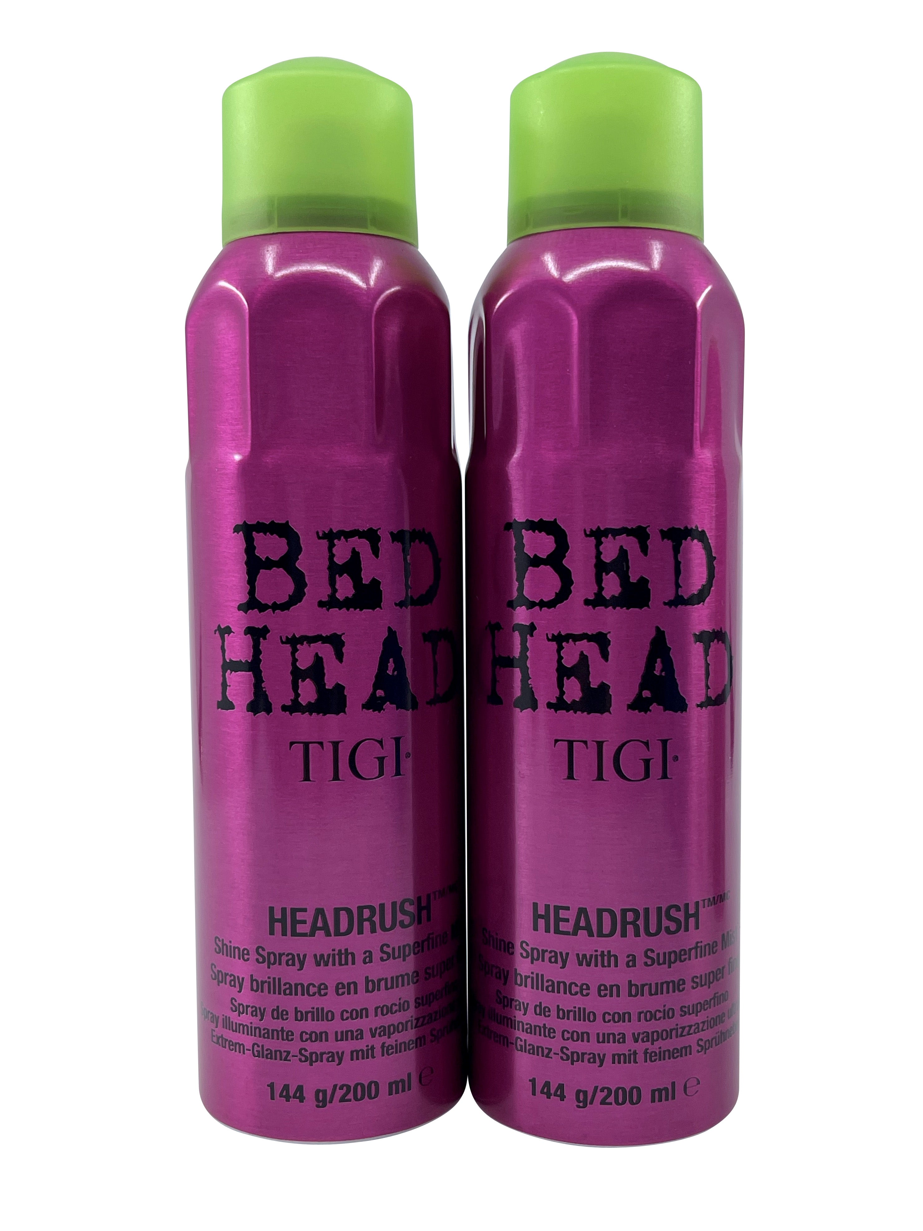 TIGI Bed Head Headrush Shine Mist Spray DUO 5.3 OZ