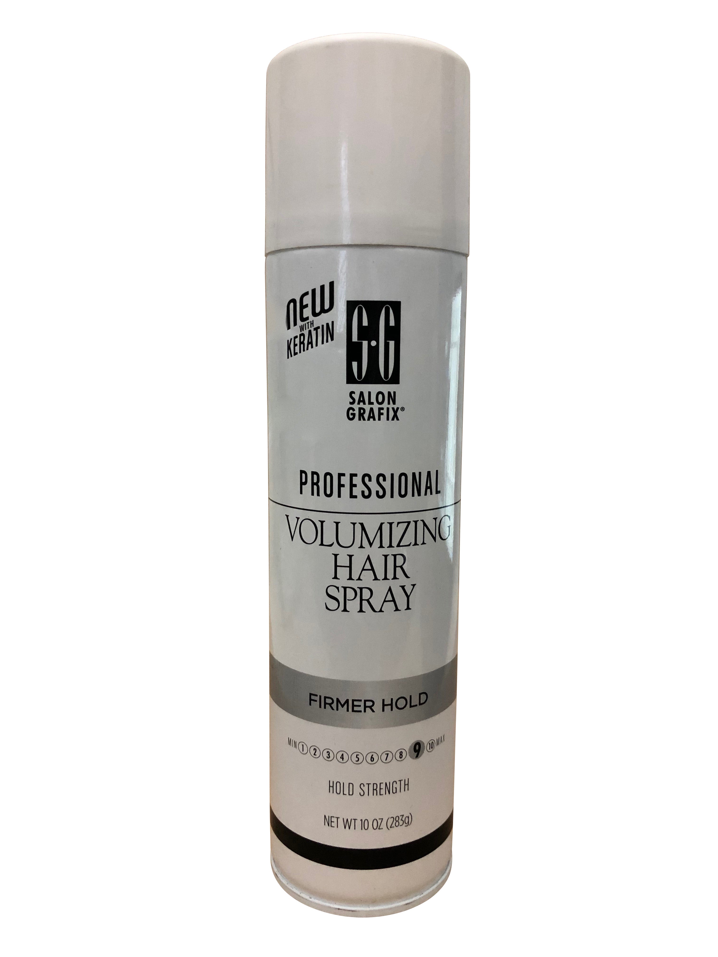 SG Salon Grafix Professional Volumizing Hair Spray Firm Hold 10 OZ