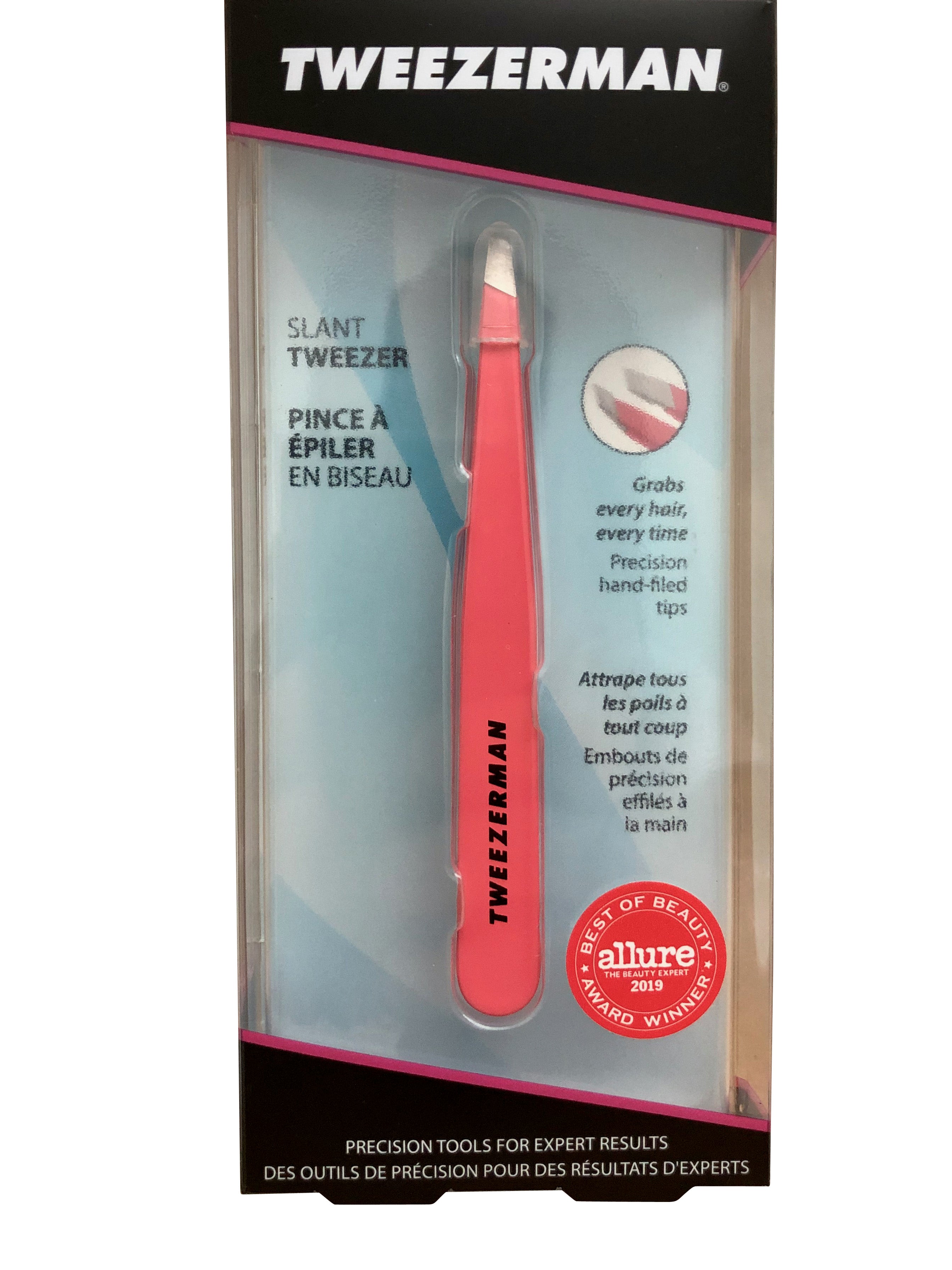 Tweezerman Slant Tweezer Geranium Model 1230-RFC12