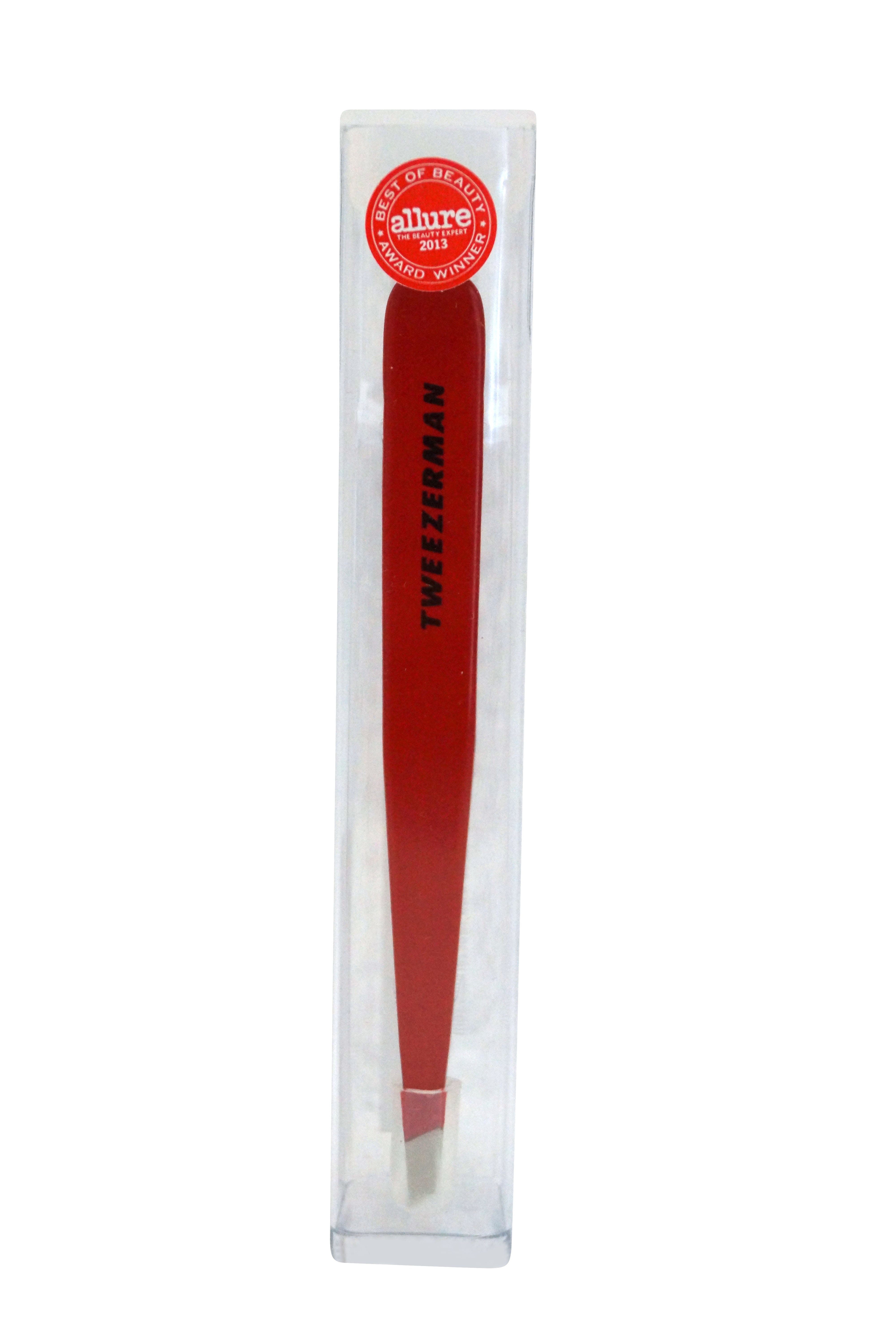 Tweezerman Slant Tweezer Signature Red 1230-CSQT