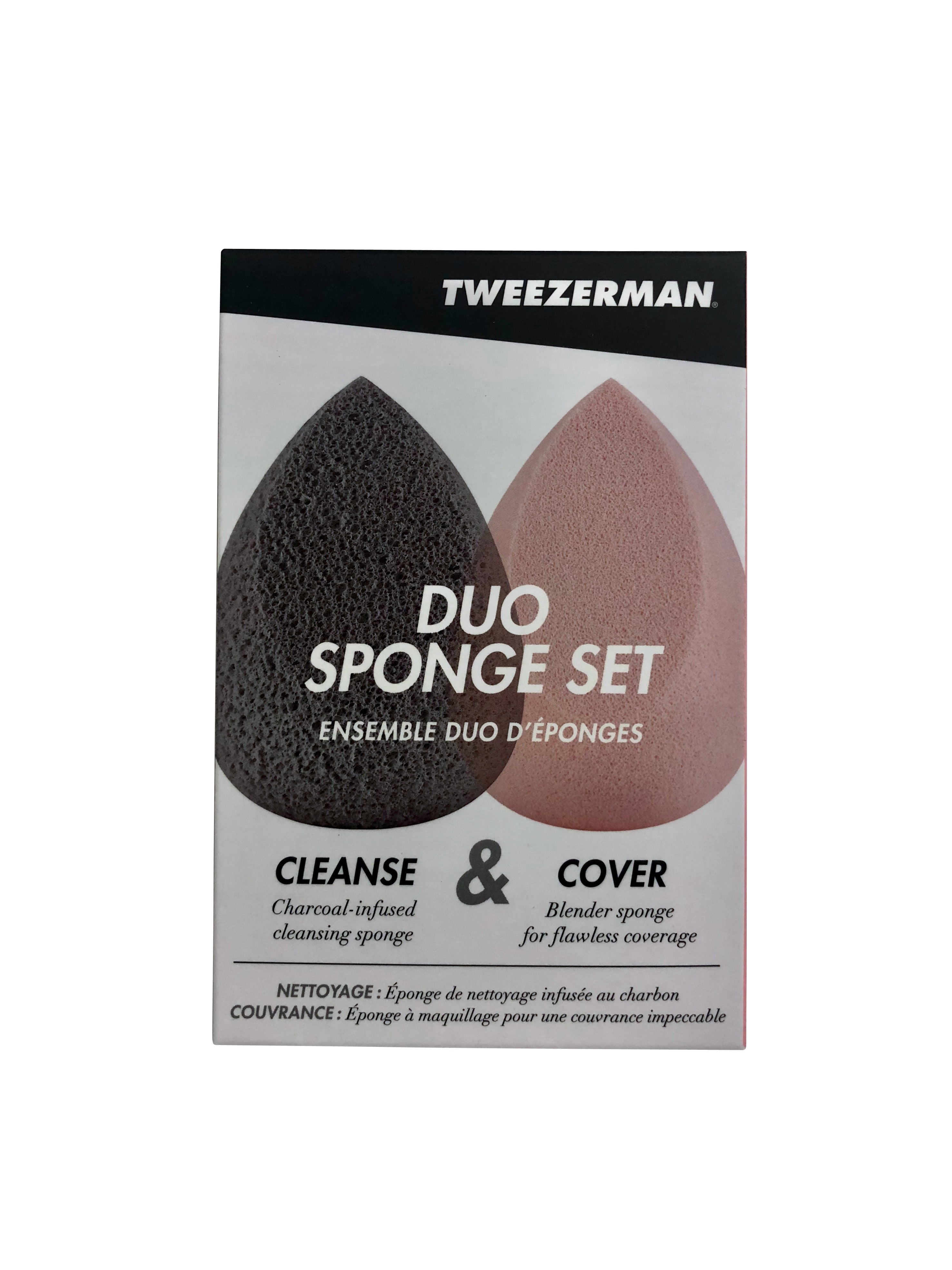 Tweezerman Duo Sponge Set