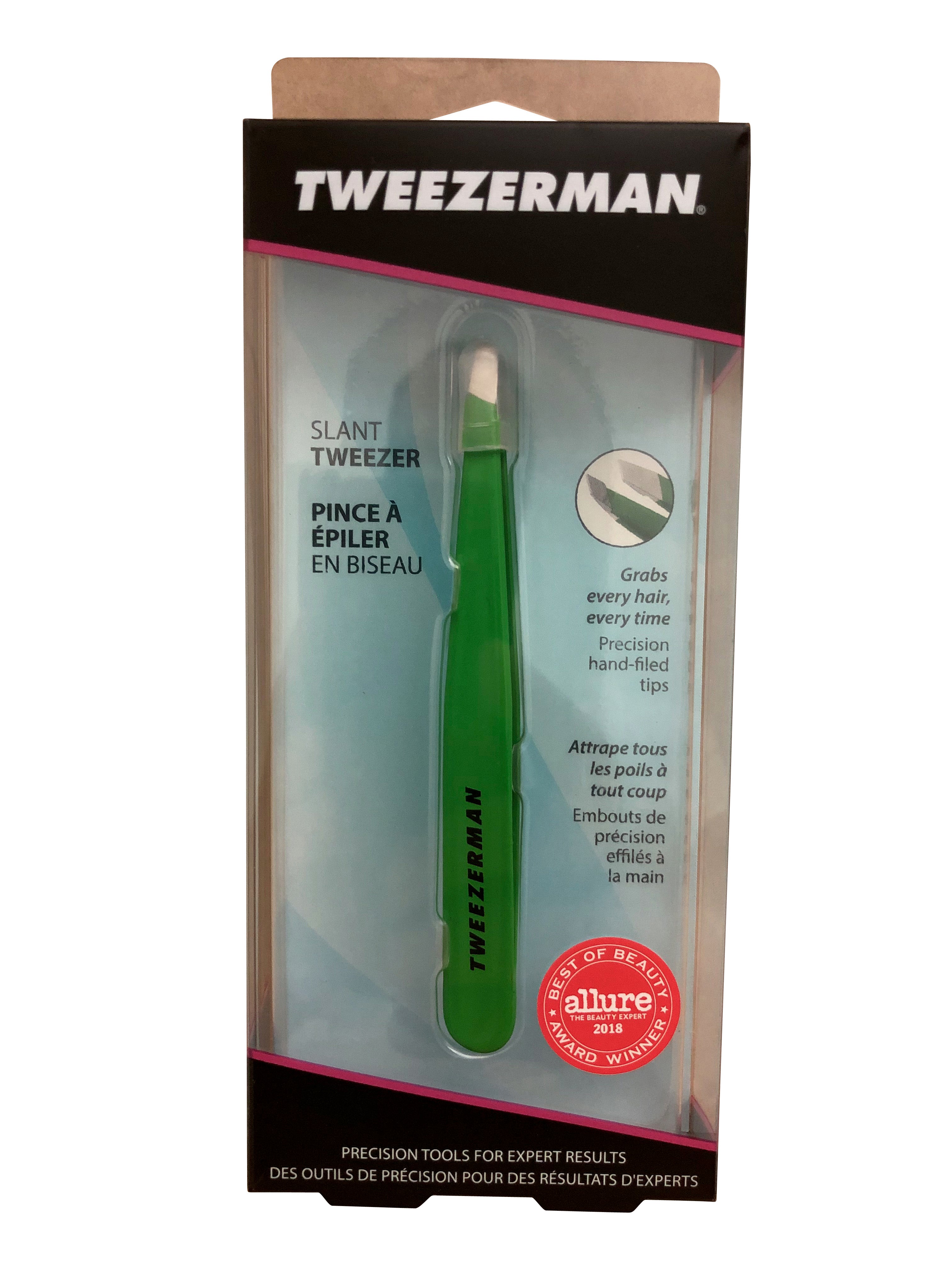 Tweezerman Slant Tweezer Green Apple Model 1230-GAR