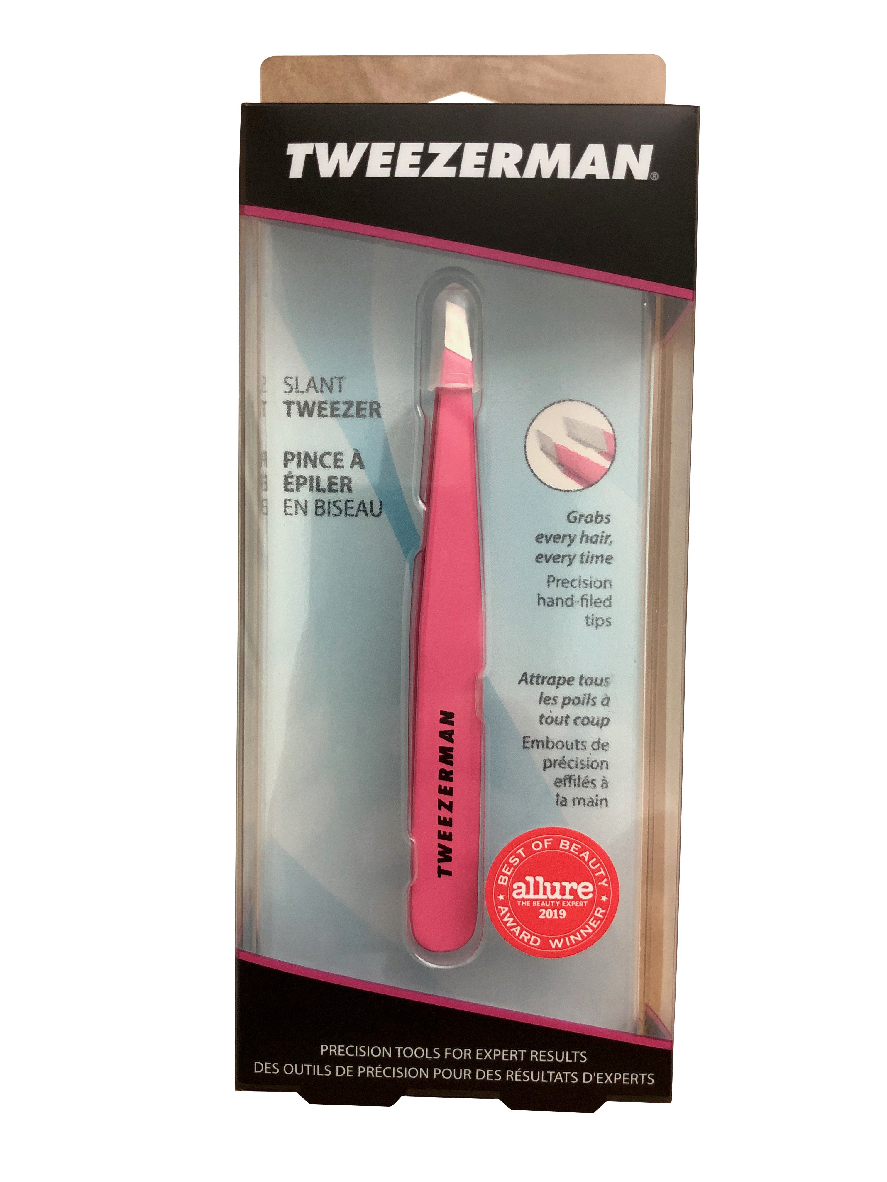 Tweezerman Slant Tweezer Pretty In Pink Model 1230-PR