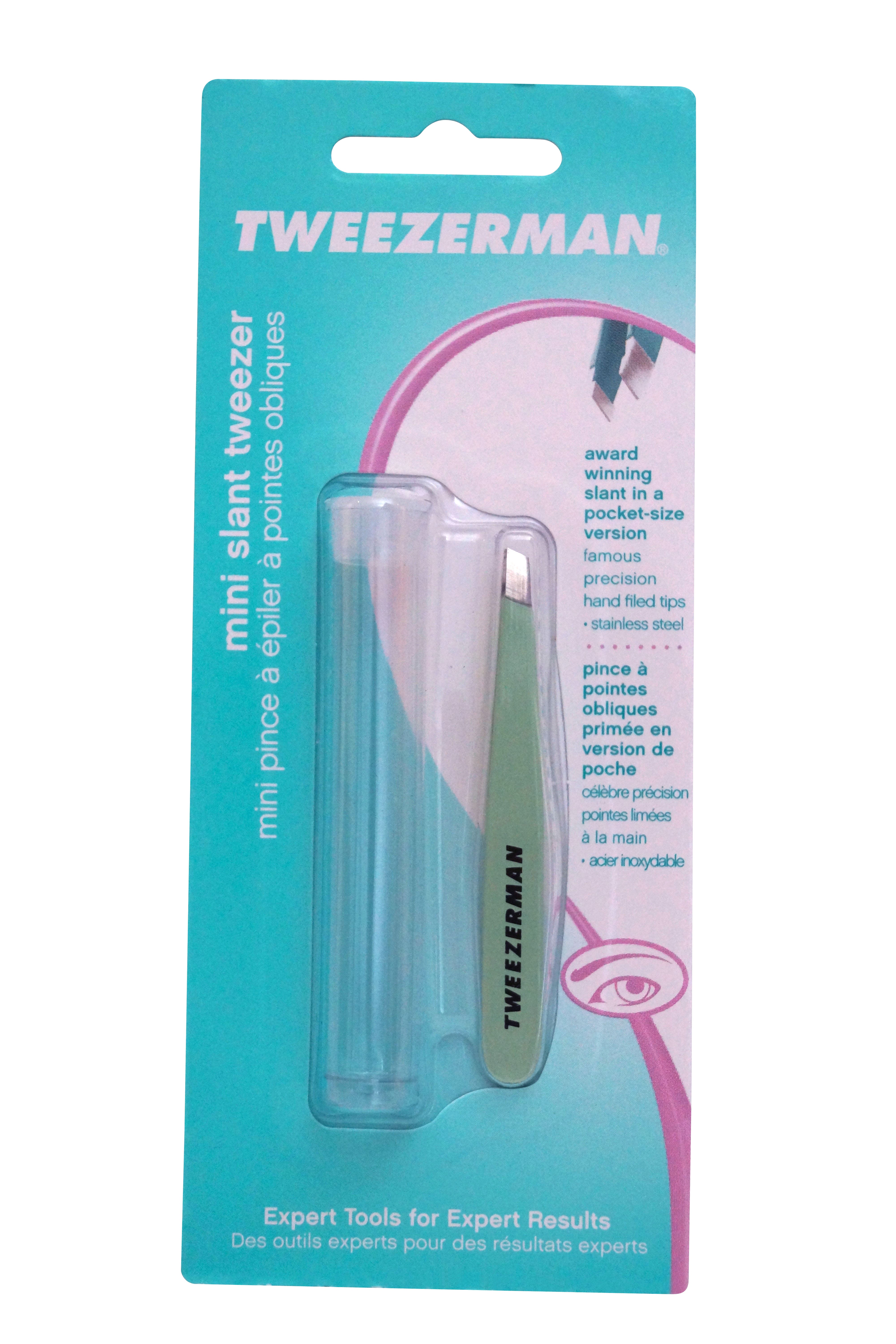 Tweezerman Mini Slant Tweezer Green Tea 1248-GTR