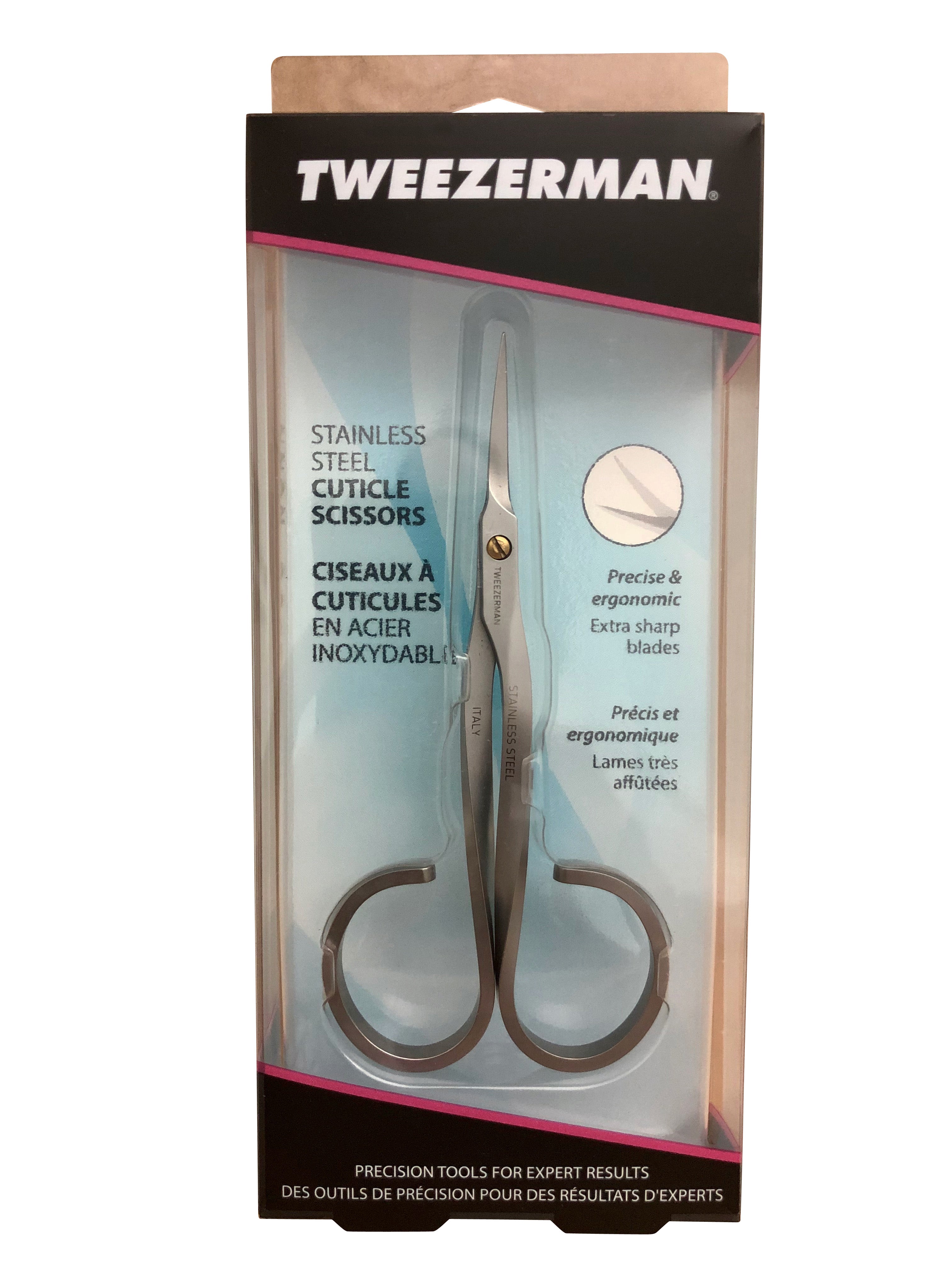 Tweezerman Stainless Steel Cuticle Scissors Model 3004-R