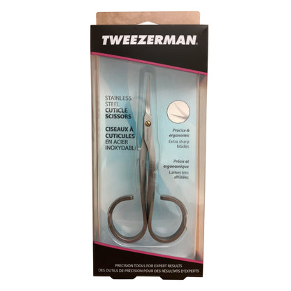 Tweezerman Stainless Steel Cuticle Scissors Model 3004-R