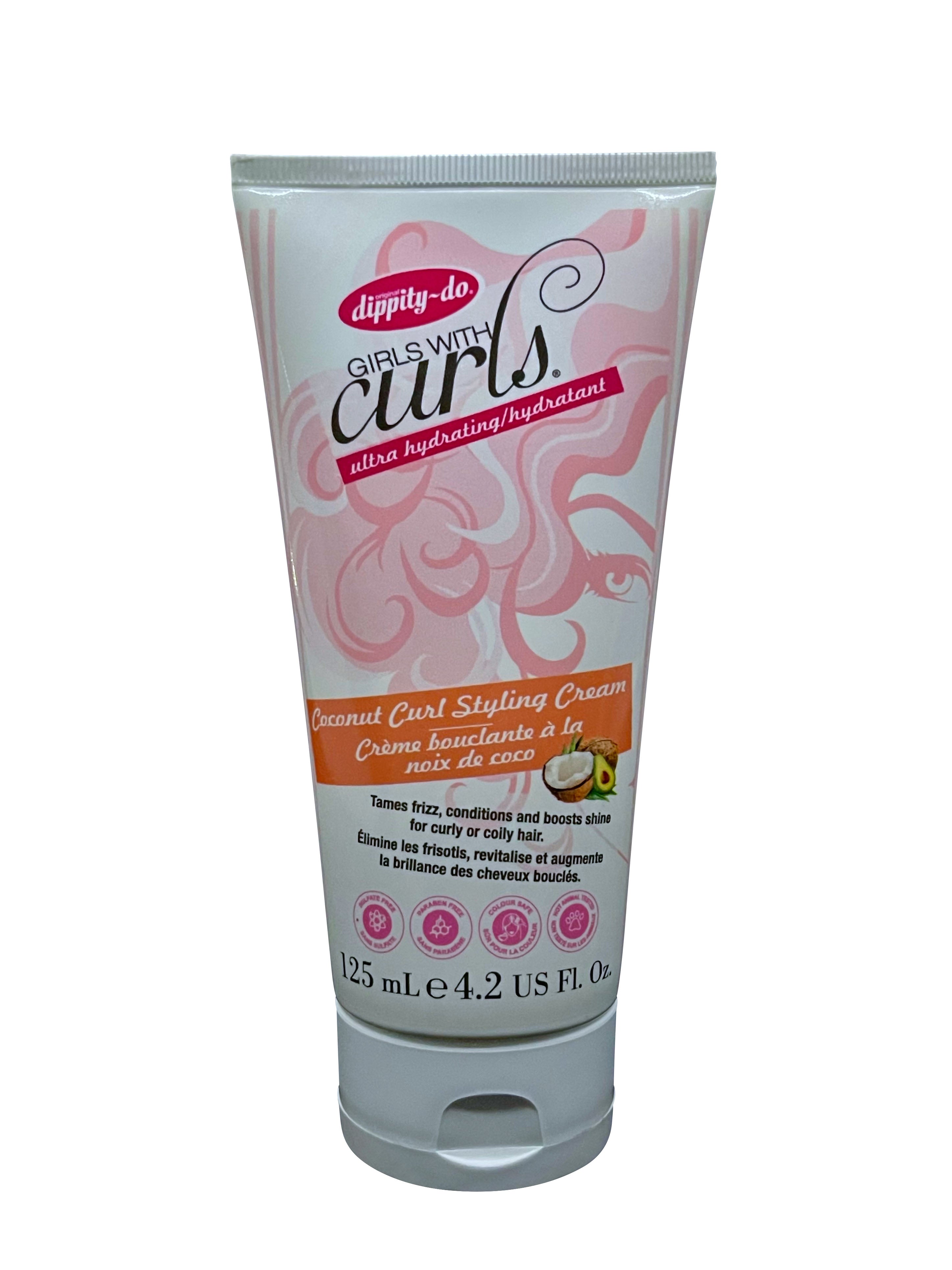 Dippity Do Girls with Curls Coconut Curl Styling Cream 4.2 OZ