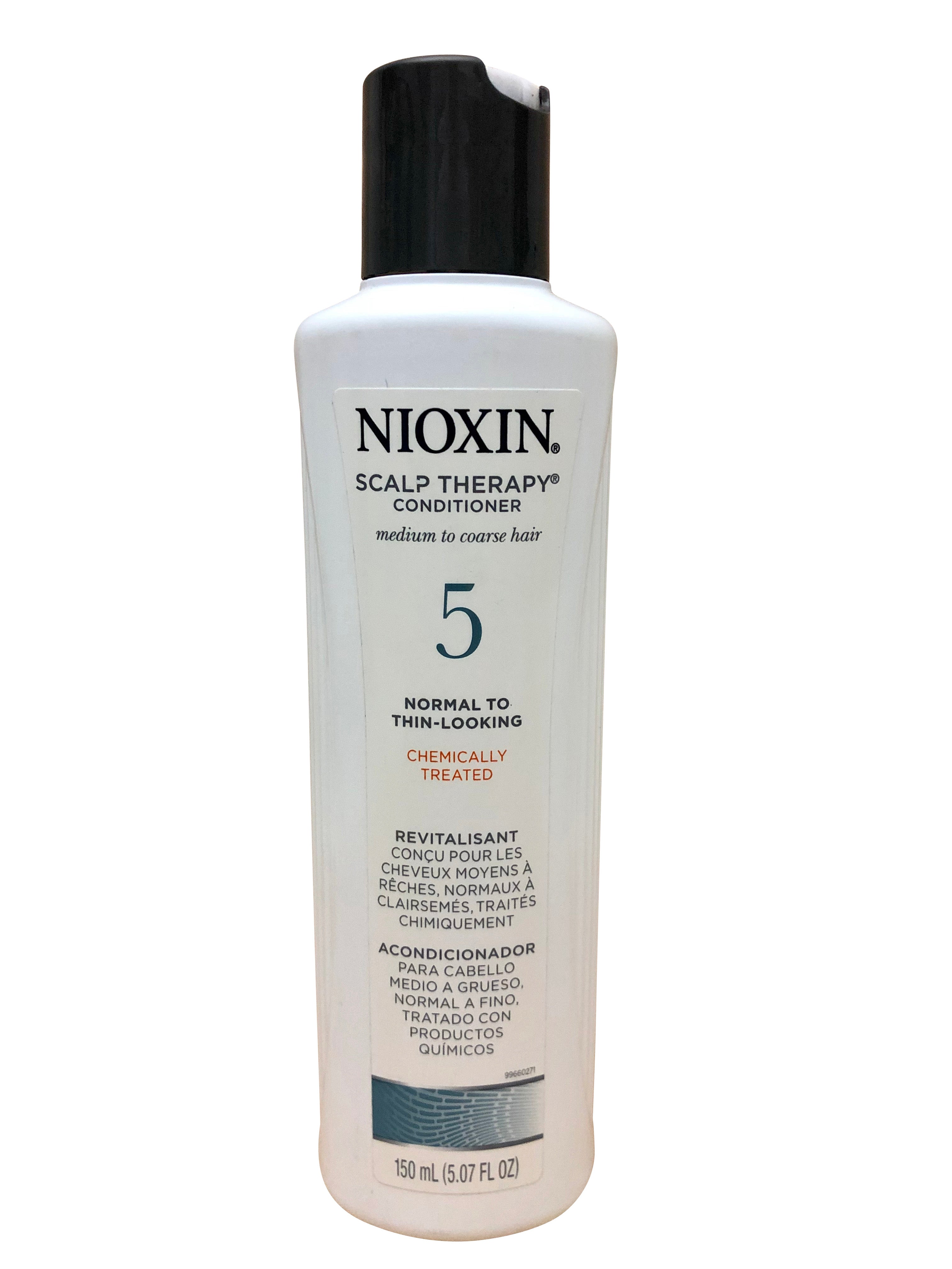 Nioxin Scalp Treatment Conditioner 5 Normal Thin Chemical Treated Hair 5.07 OZ