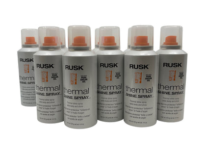 Rusk Thermal Shine Spray Argan Oil Body & Shine 4.4 OZ(Pack of 12)