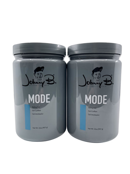 Johnny B Mode Styling Gel 32 OZ Set of 2