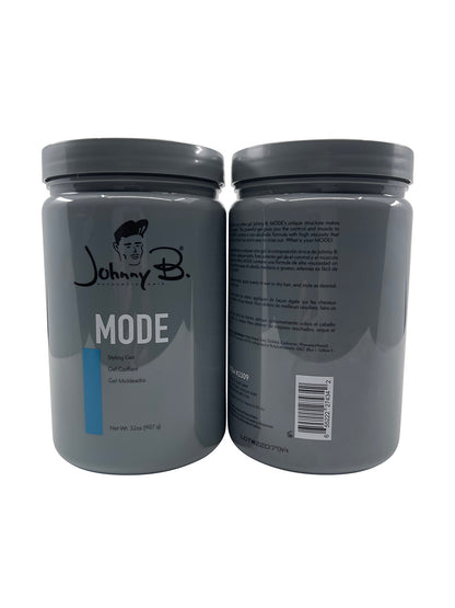 Johnny B Mode Styling Gel 32 OZ Set of 2