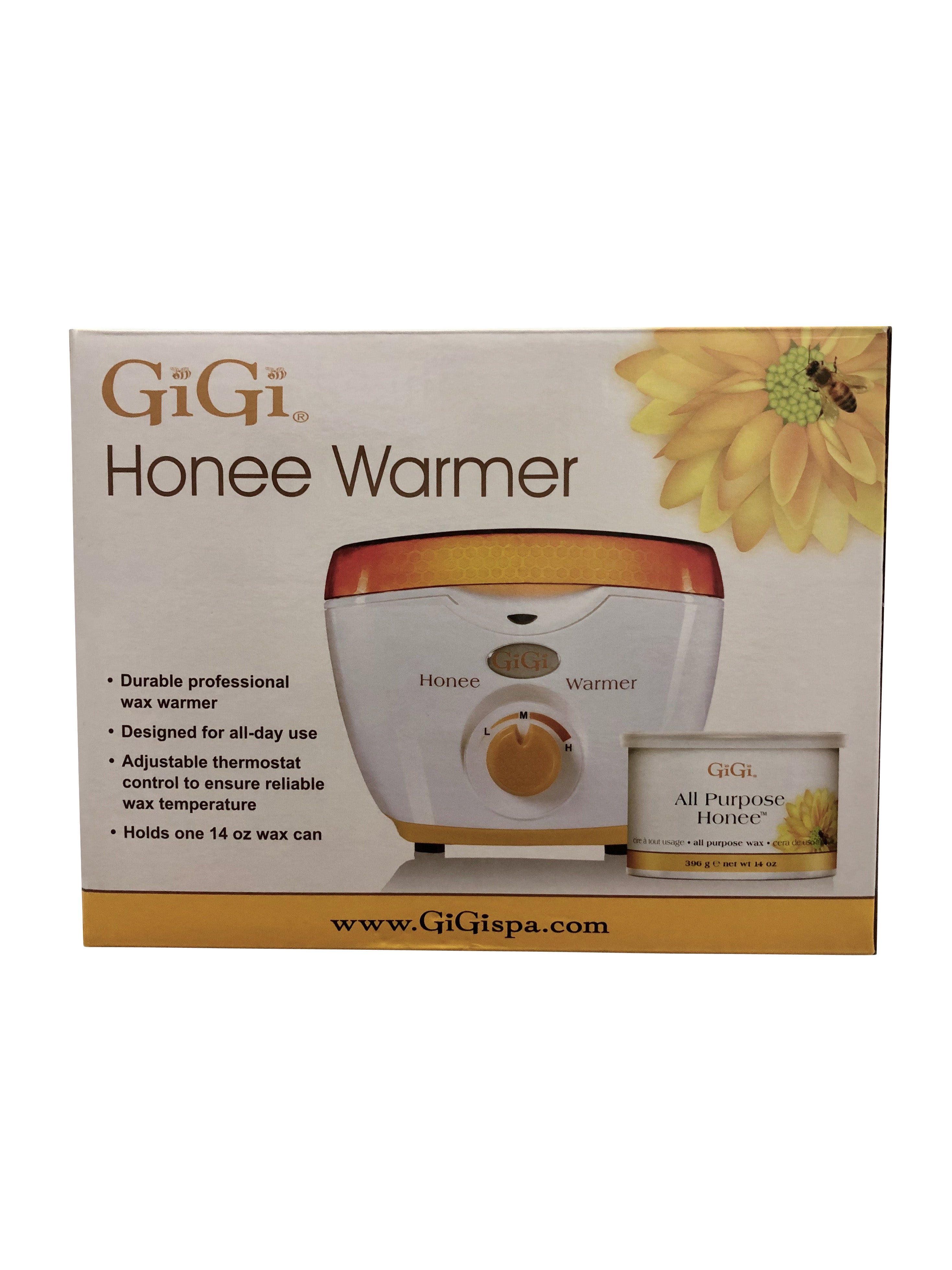 GiGi Honey Warmer 14 OZ & All Purpose Honee 14 OZ Set