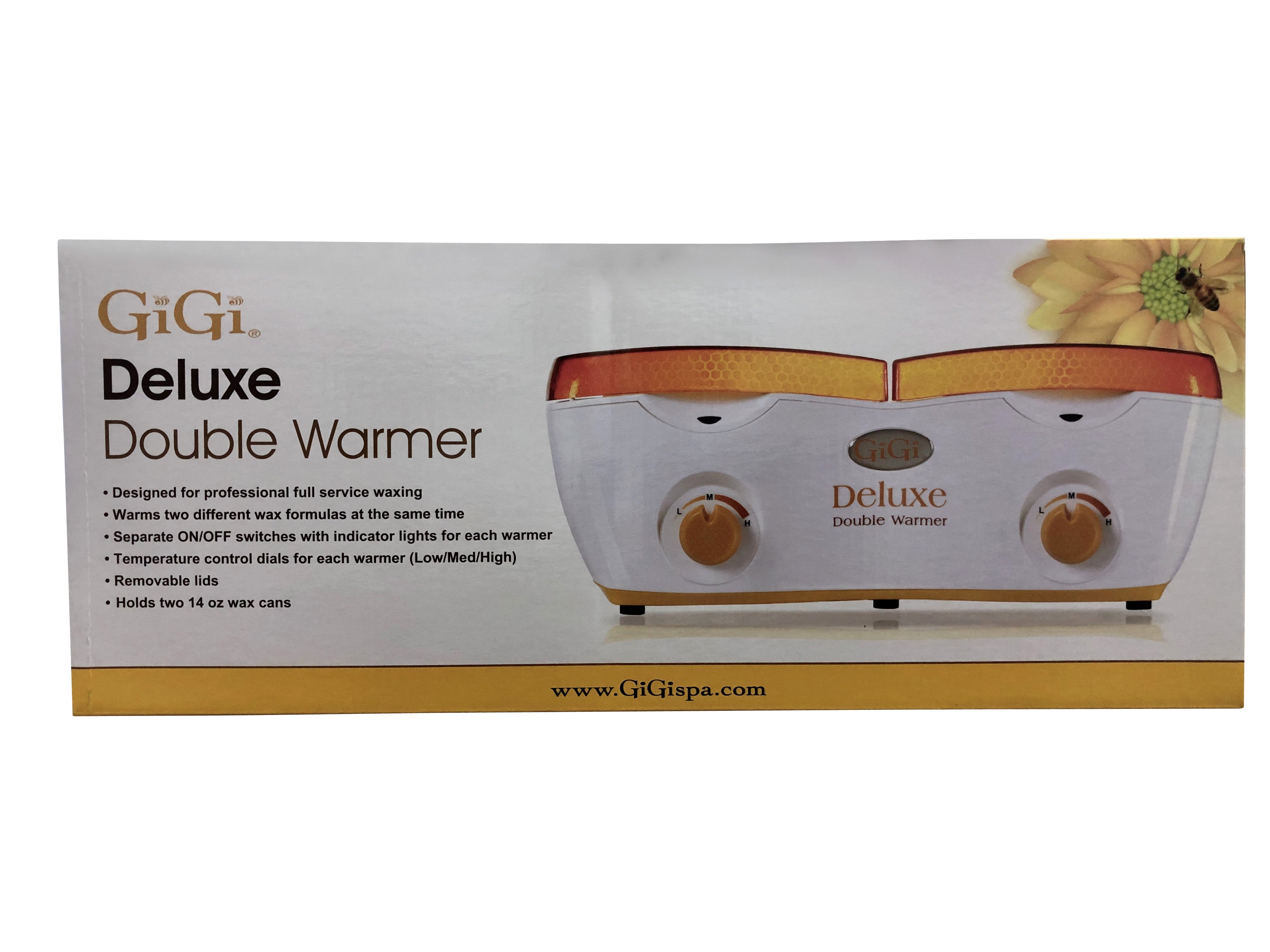 GiGi Delux Honey Warmer 14 OZ Double Warmer